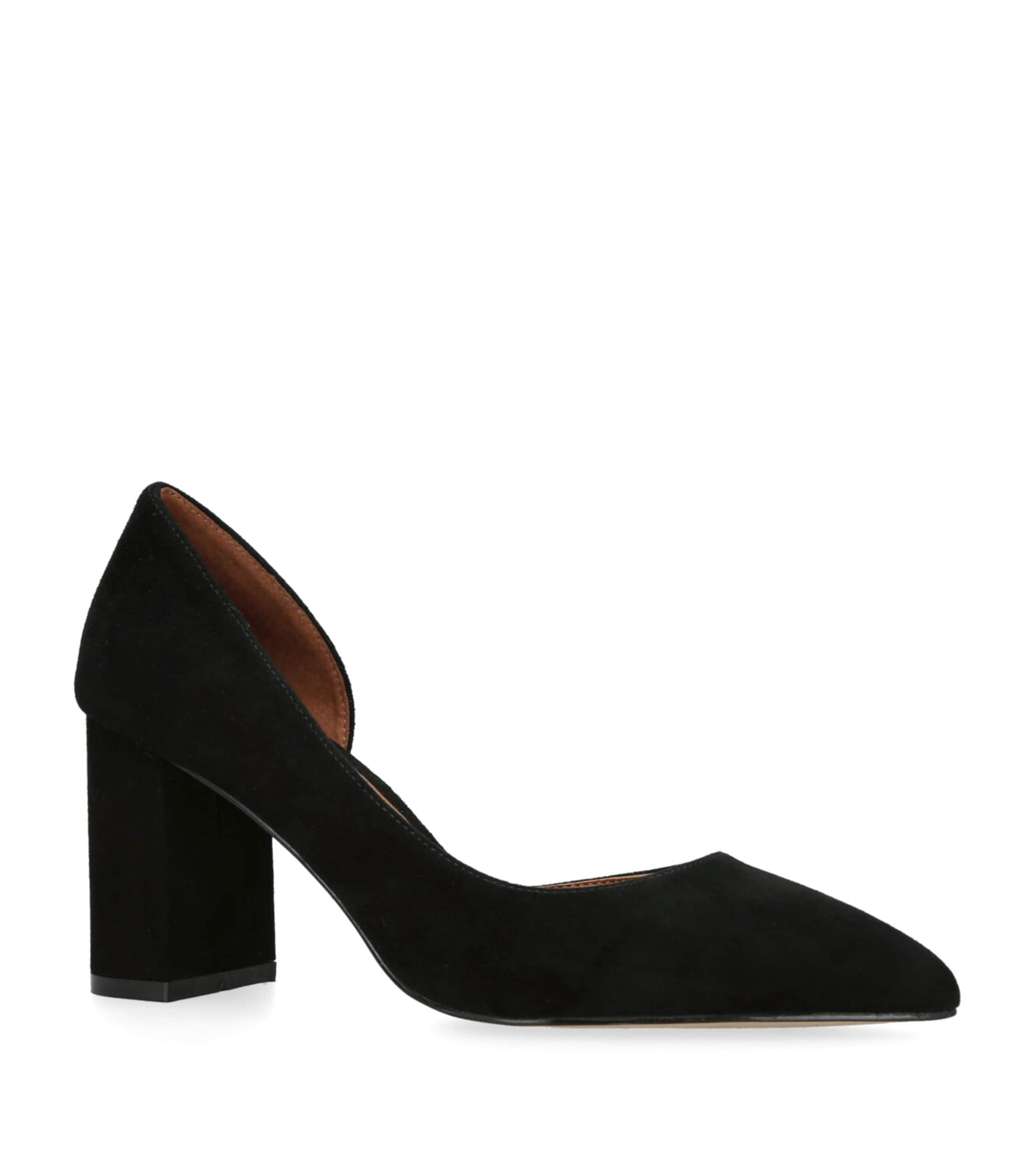 Kurt Geiger Burlington Court 100mm Pointed-toe Pumps In Black