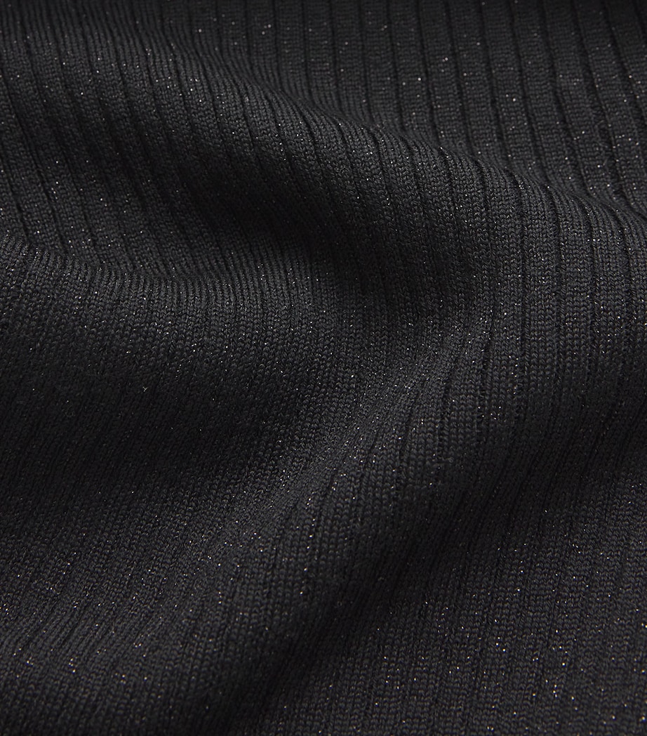Wool-Blend Rollneck Sweater BLACK/BLACK Image 5