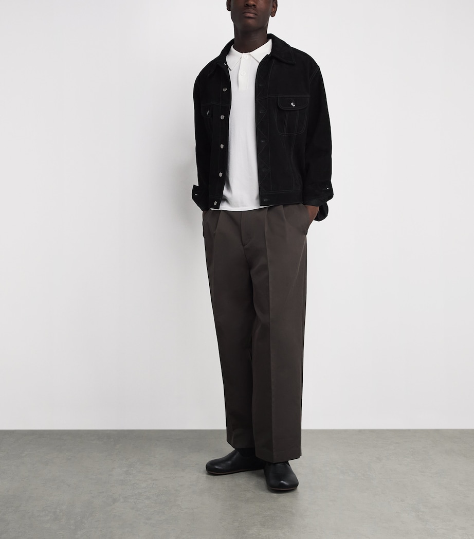 Knitted Polo Shirt WHITE Image 2