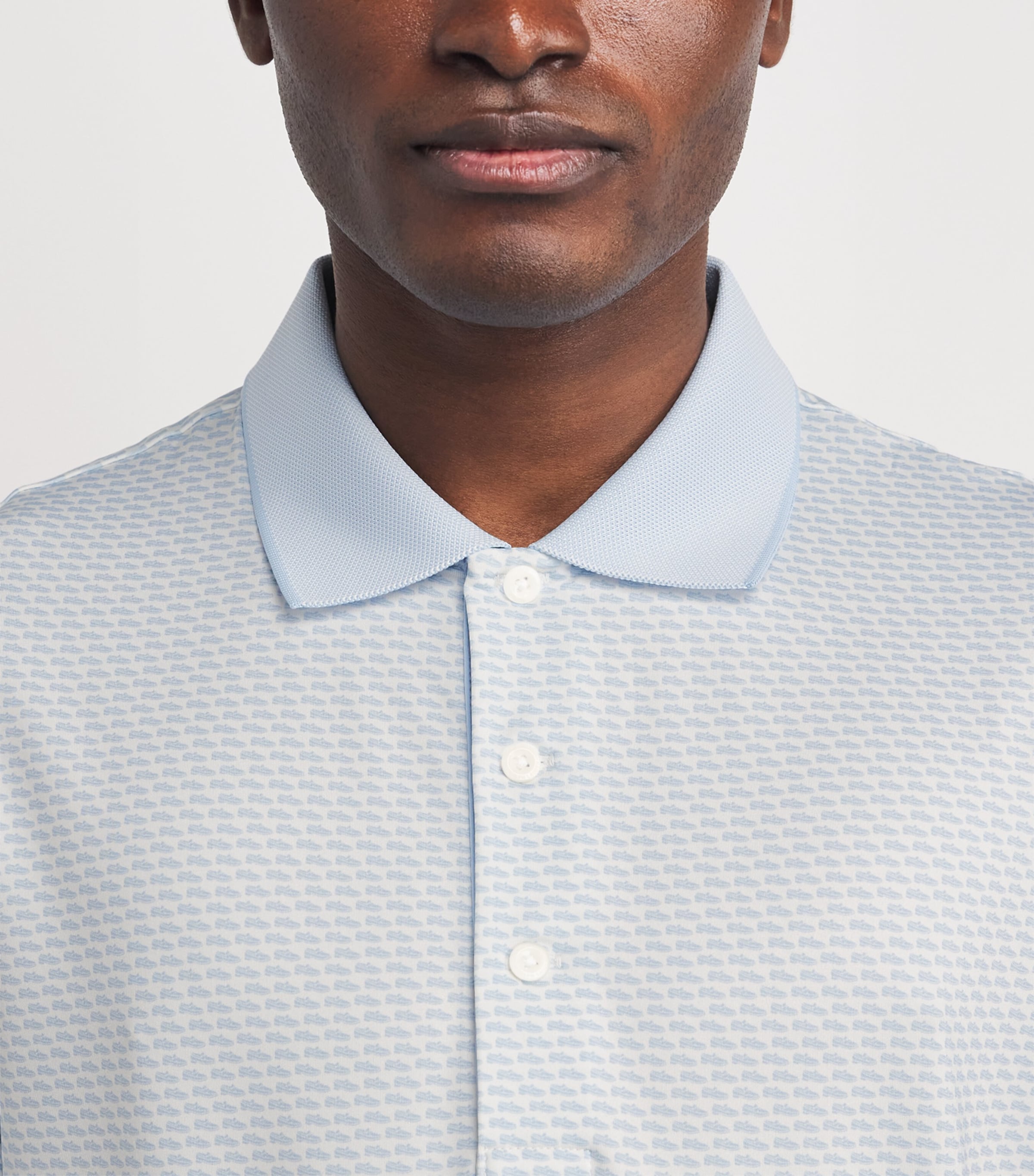 Airflow Polo Shirt BLUE PENNY Image 6