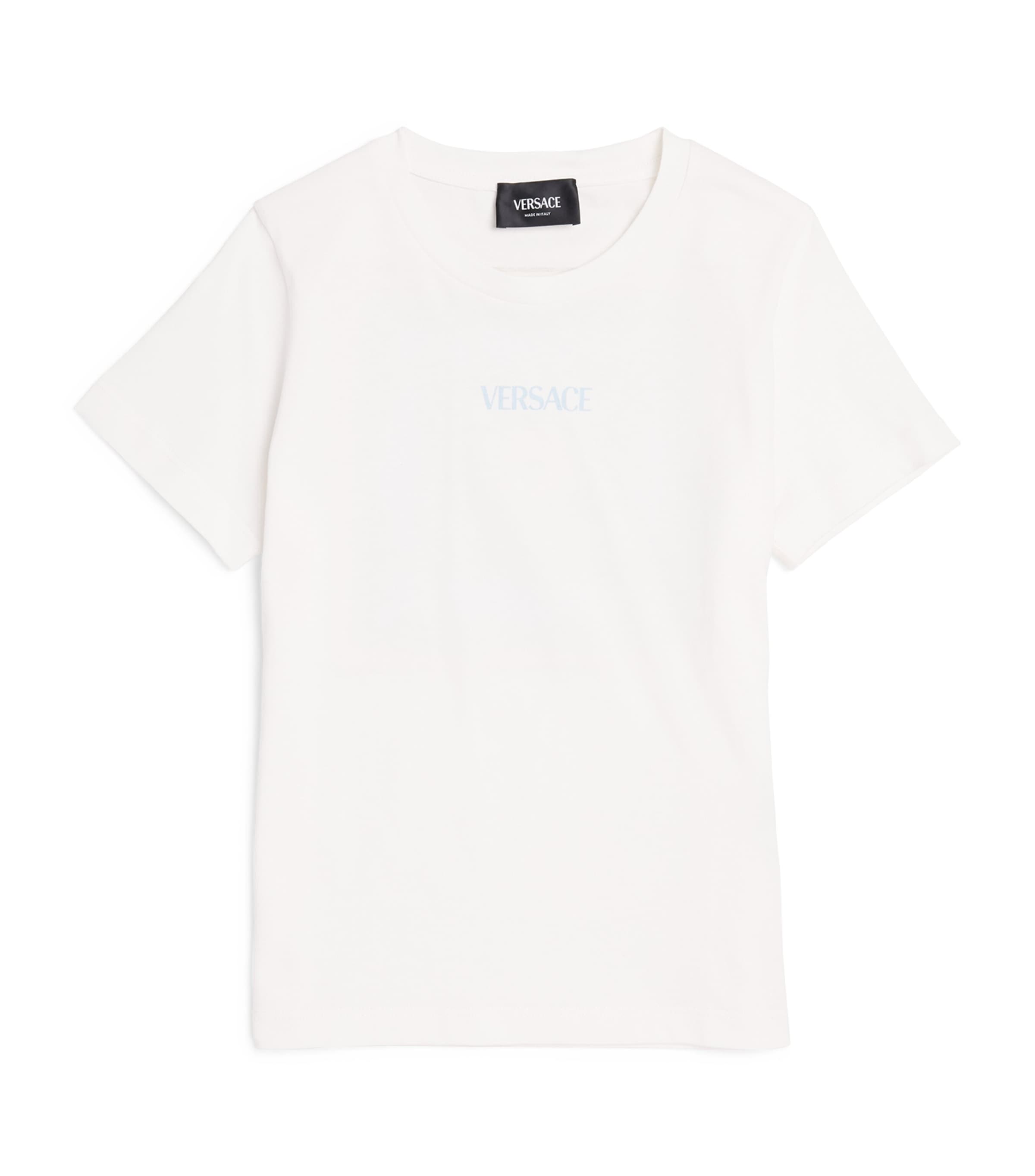 Versace Kids Cotton Logo T-Shirt (6-14 Years) Image 1