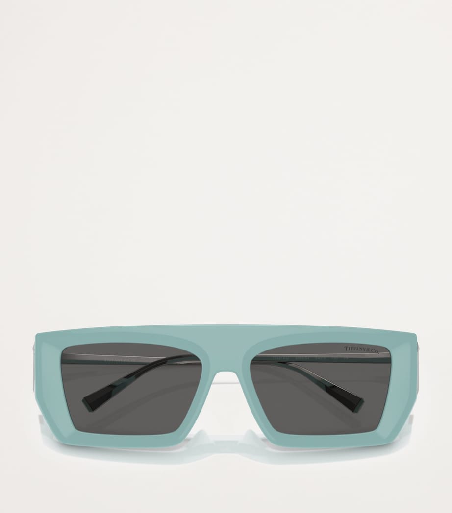 Injected Rectangular Sunglasses 8388S4 Image 5