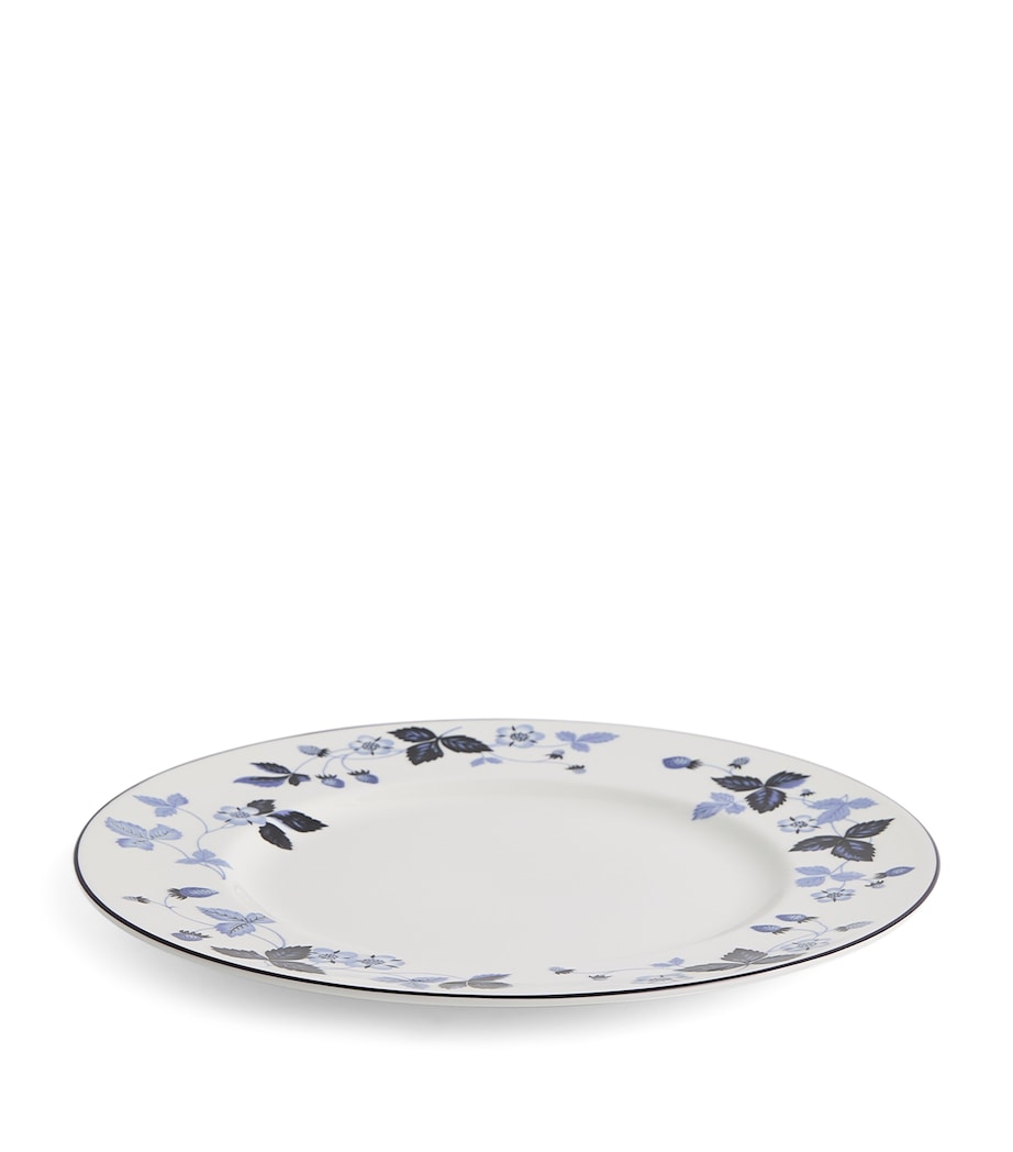 Wedgwood Wild Strawberry Inky Blue Plate (27cm) Blue Image 1