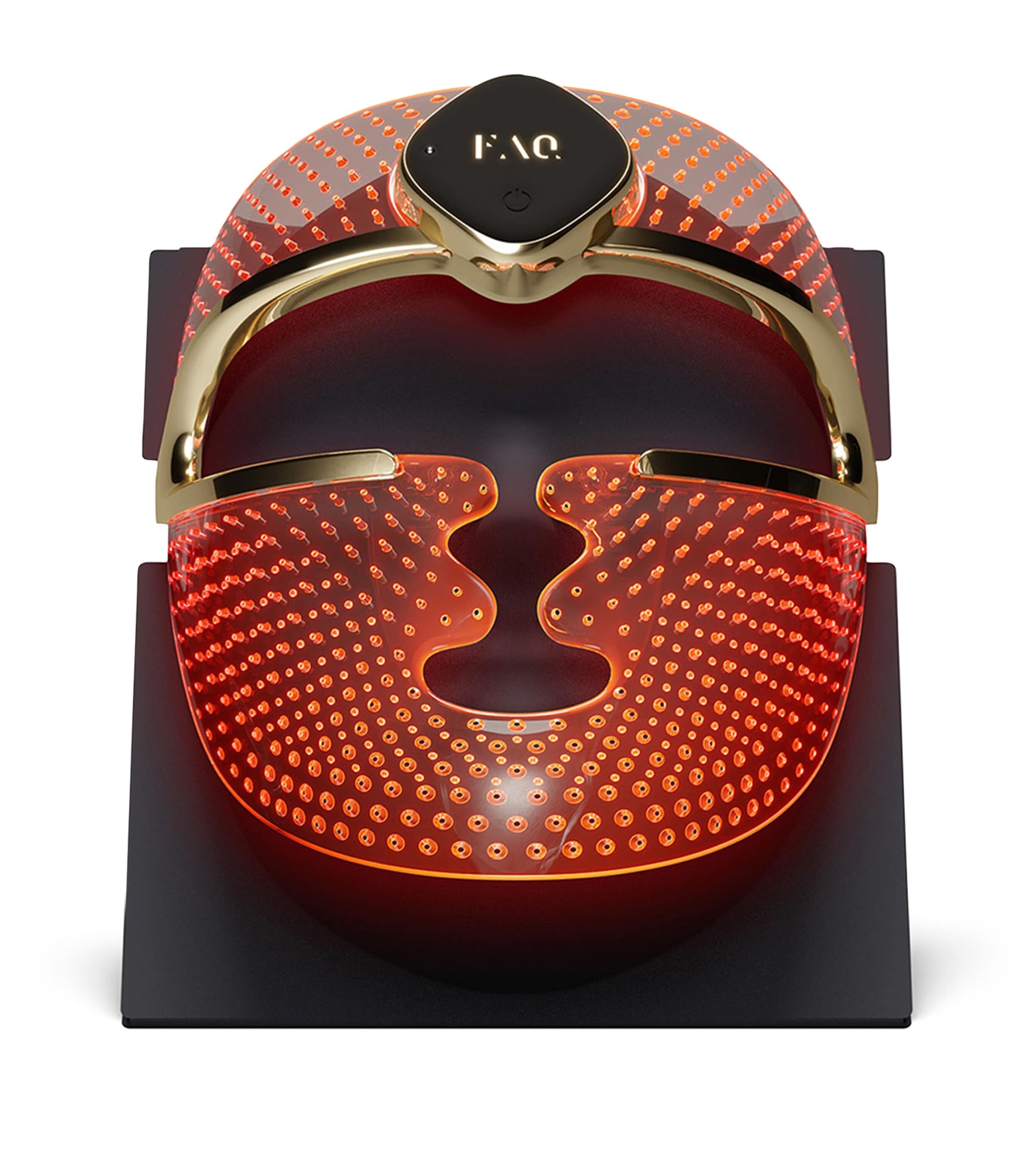 Faq 202 Wireless Silicone 7 Led Light + Nir Antiageing Face Mask Treatment In White