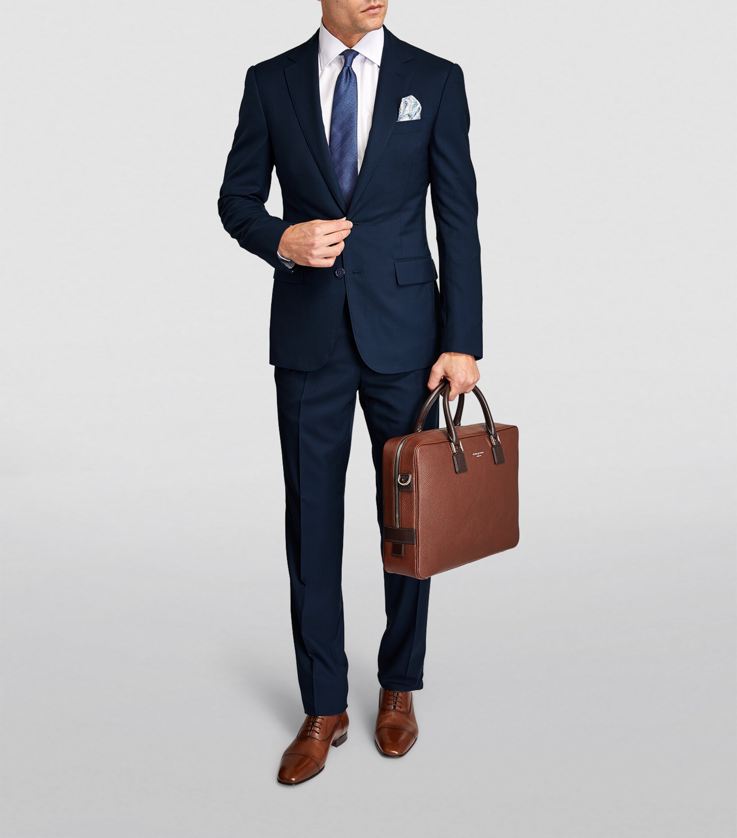 Wool 2-Piece Suit CLASSIC NAVY Image 7