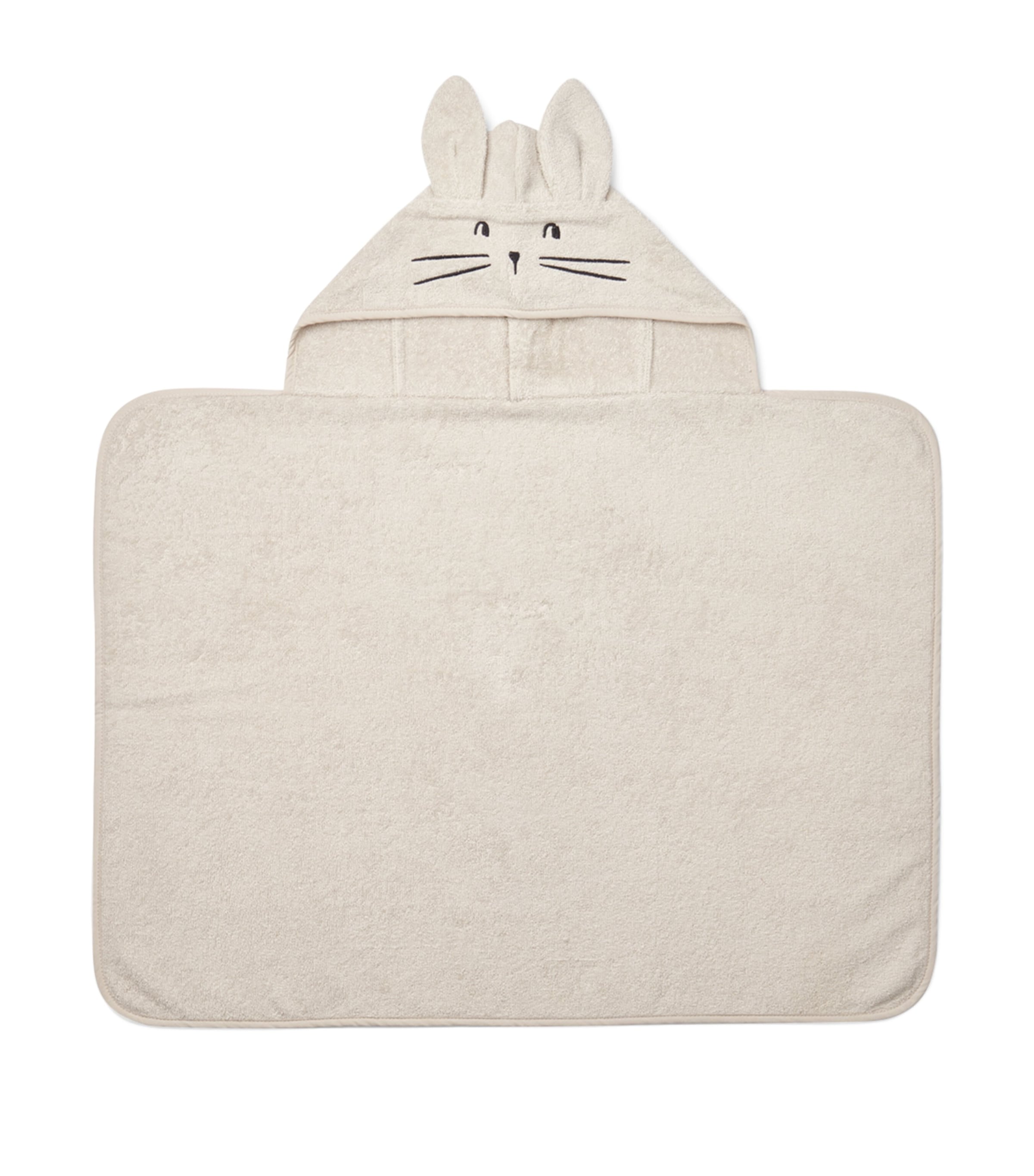 Hooded Vilas Rabbit Towel (80cm x 60cm) 9470PALE TUSCANY Image 1