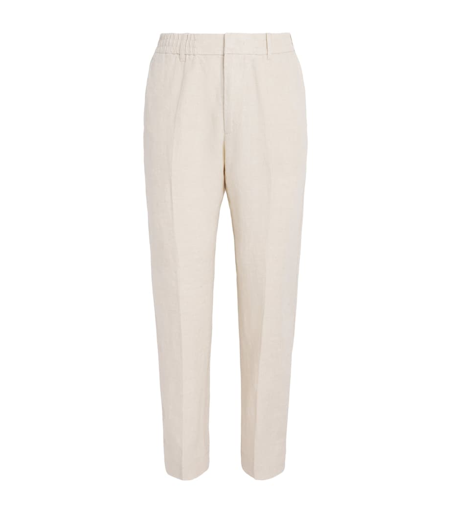 NN.07 Mens Linen Billie Trousers Oat Image 1