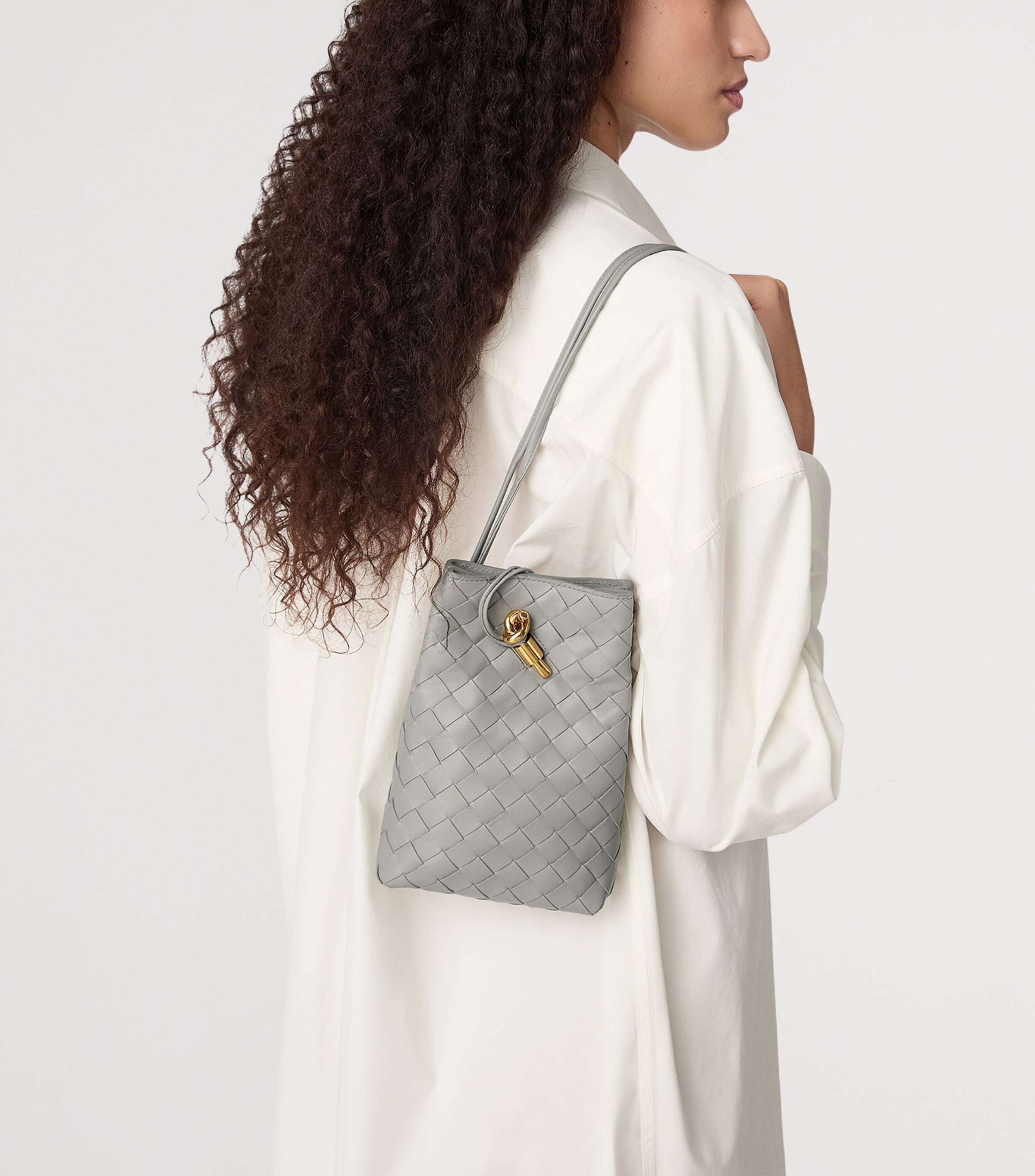 新品未使用BOTTEGA VENETA グレー¥99000 →¥42800 Women's Tosca in Agate grey/dalmata | Bottega Veneta US