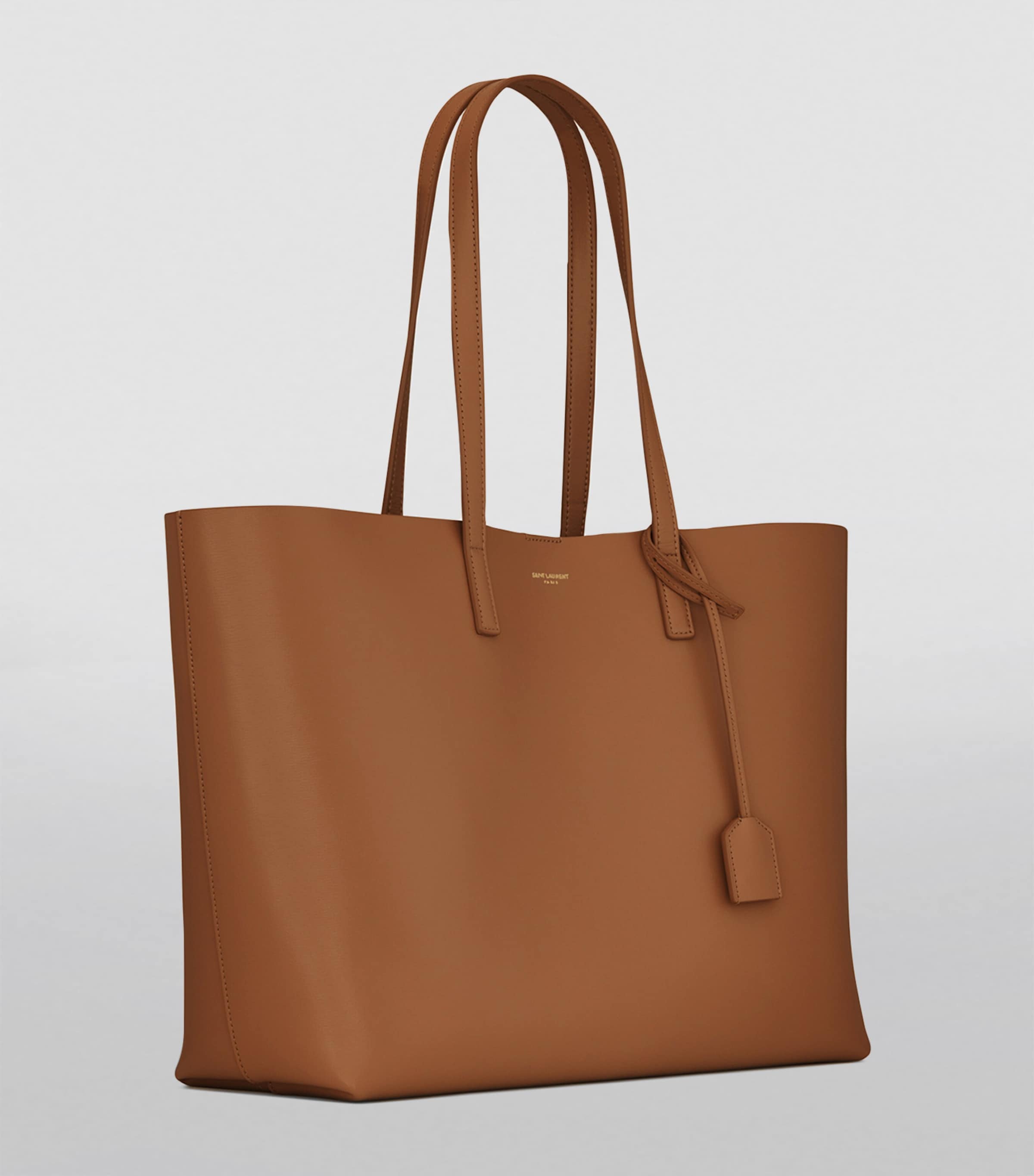 Leather East/West Shopper Bag 6309 Image 5