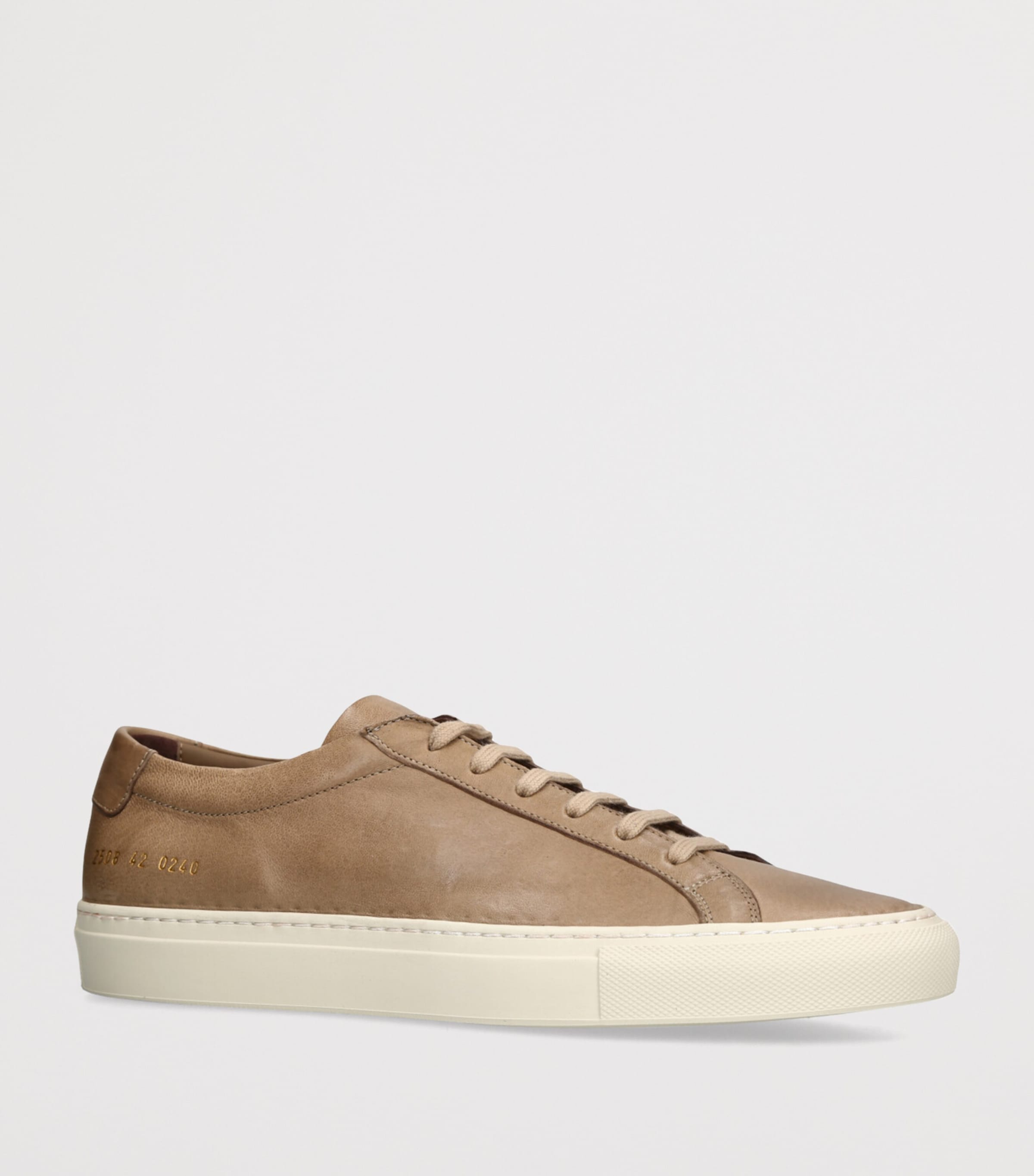 Common Projects Suede Achilles 2.0 Sneakers Brown Image 3