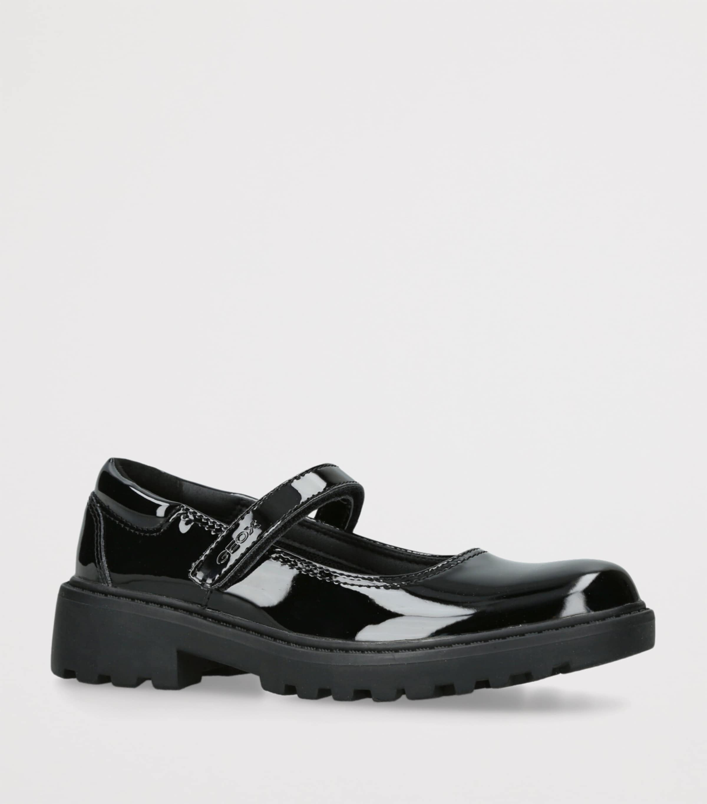 Faux Leather Casey Mary Janes BLACK Image 3