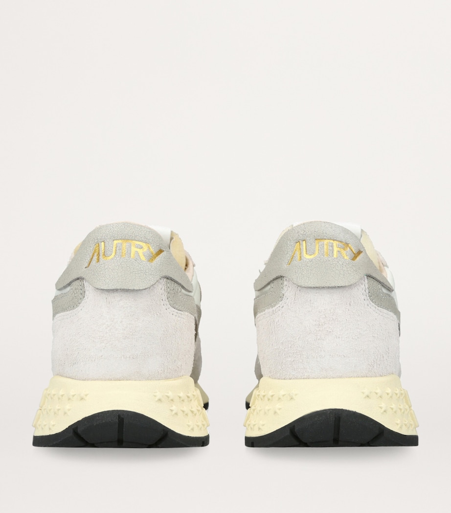 Leather Reelwind Low-Top Sneakers WHITE/OTH Image 2