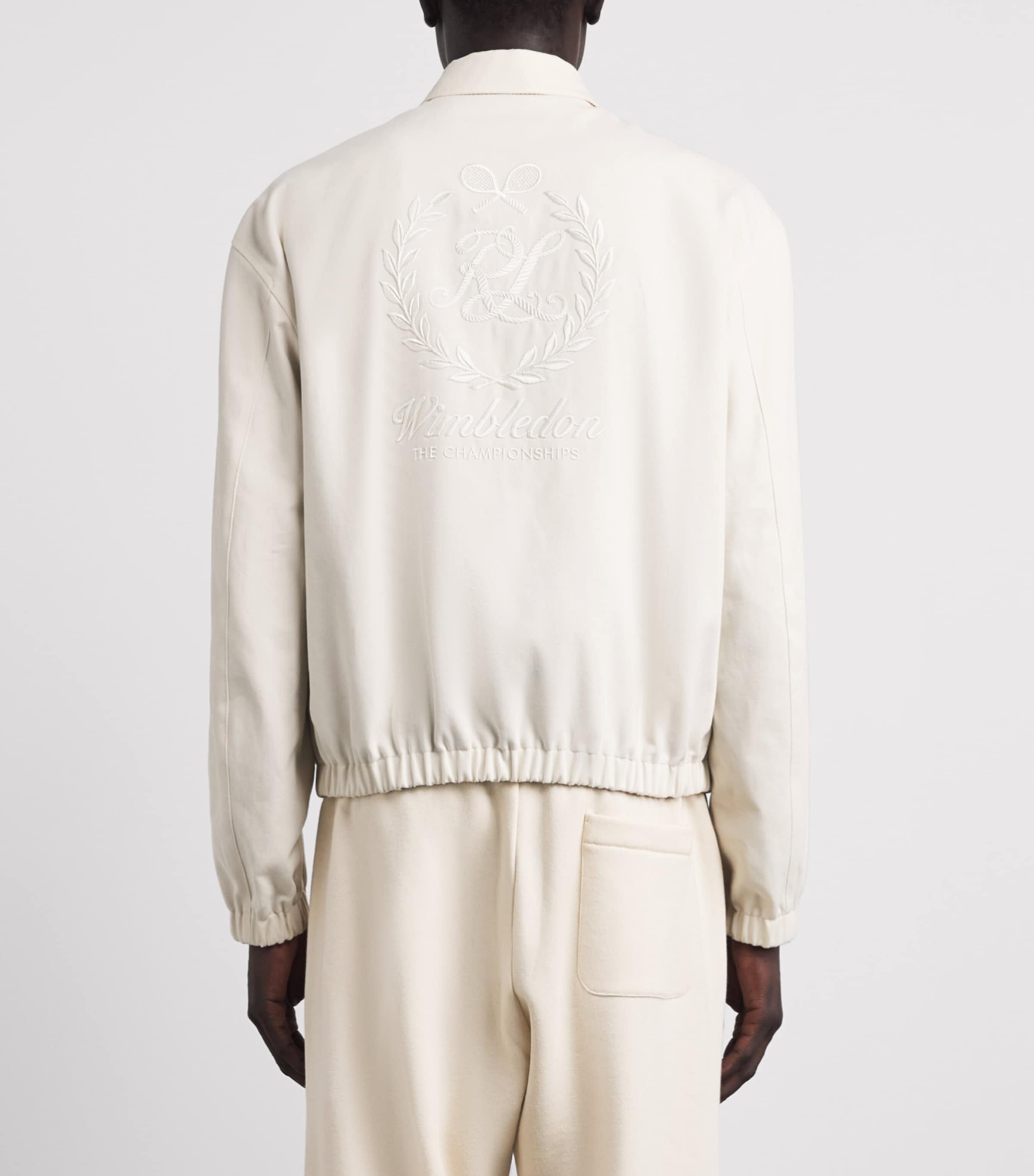 Ralph Lauren Purple Label Mens x Wimbledon Forsythe Reversible Jacket Cl C/tn/br Image 5