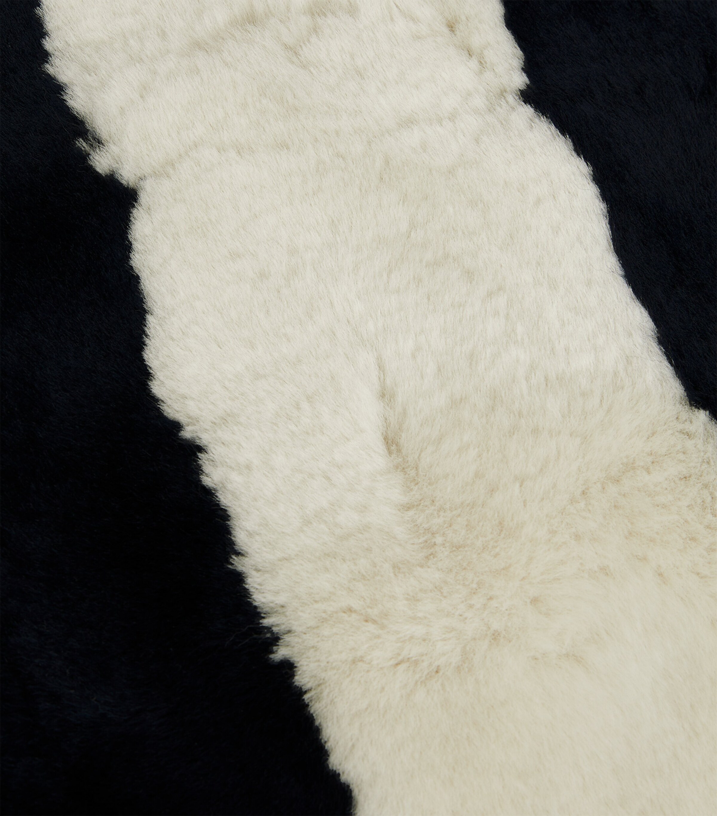 Sheepskin Striped Snuggler HALF MOON Image 2
