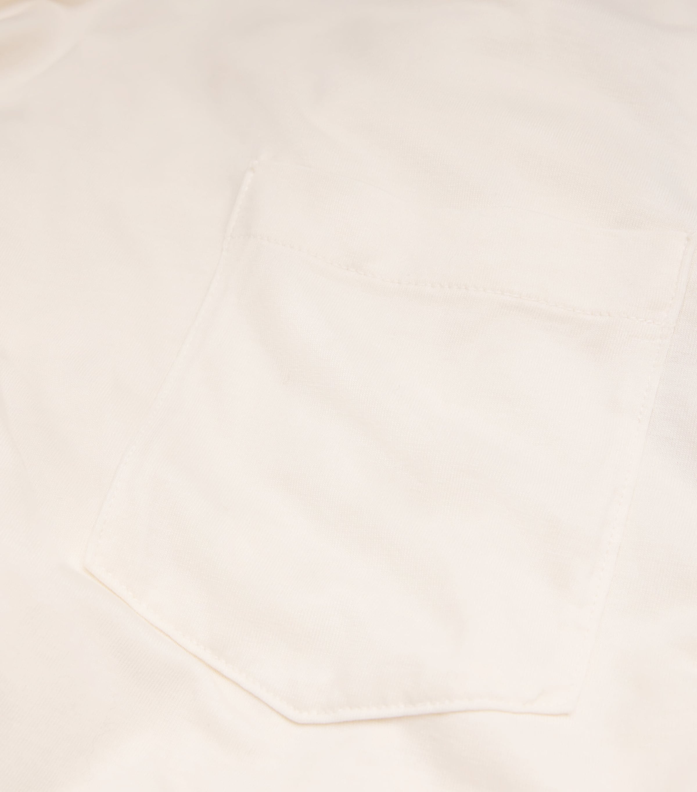 Crew-Neck T-Shirt CREAM Image 5