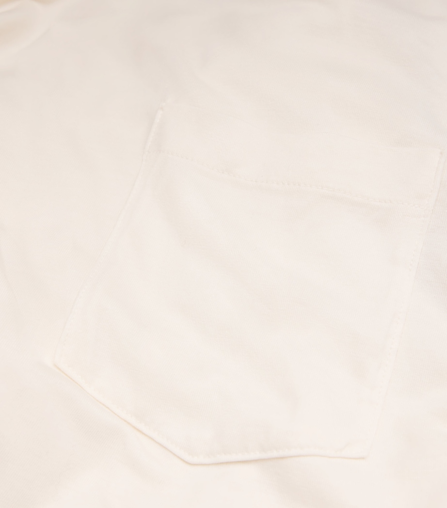 Crew-Neck T-Shirt CREAM Image 5