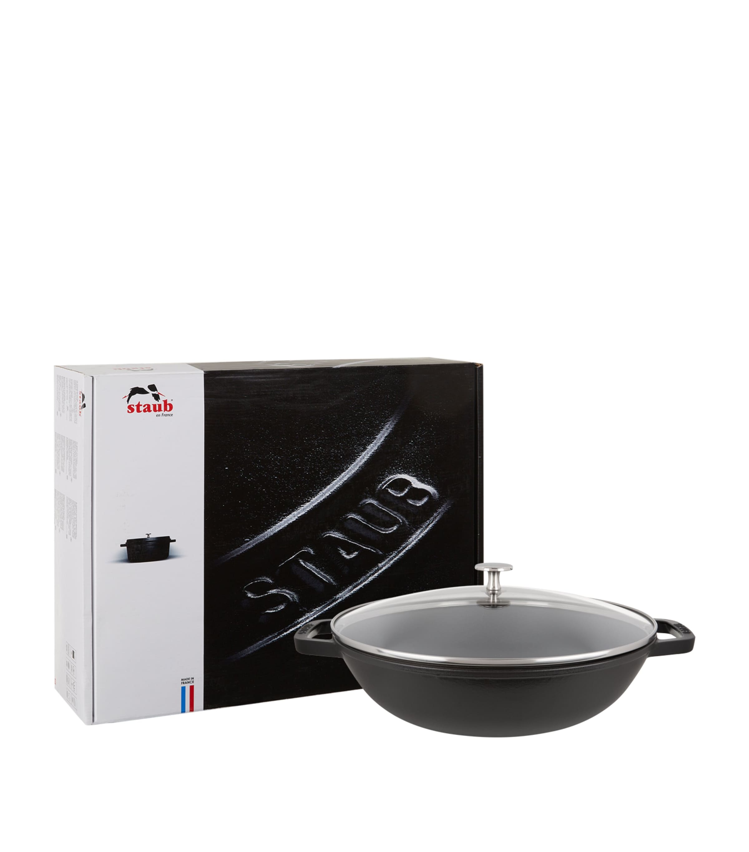 Black Perfect Pan Wok (30cm) BLACK Image 3