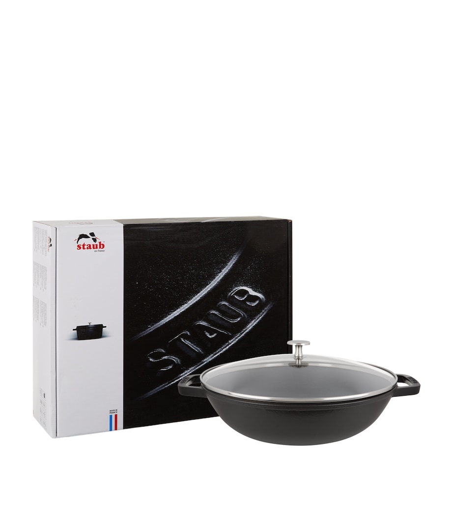 Black Perfect Pan Wok (30cm) BLACK Image 3