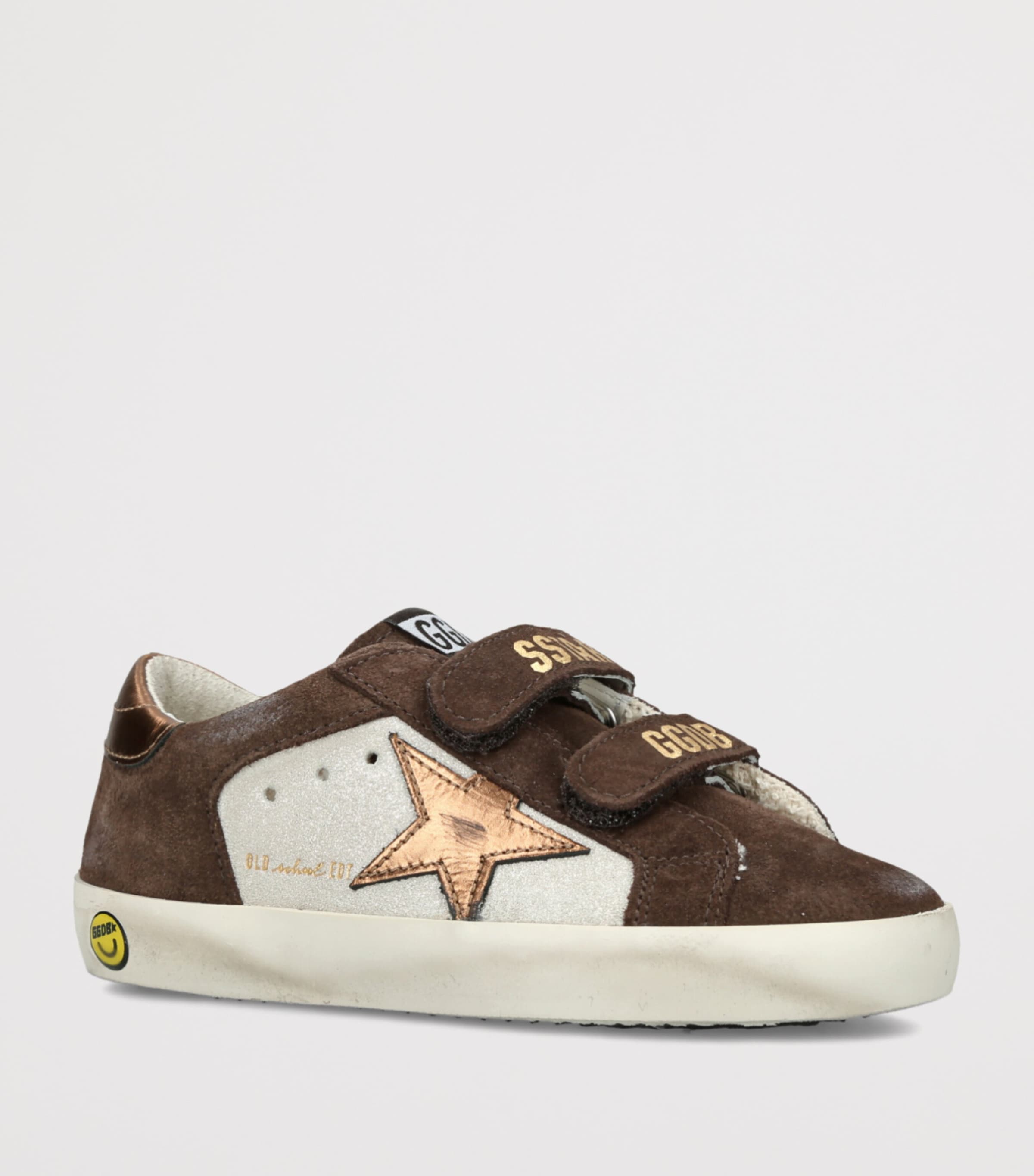 Golden Goose Suede Old School Sneakers Brown/oth Image 2