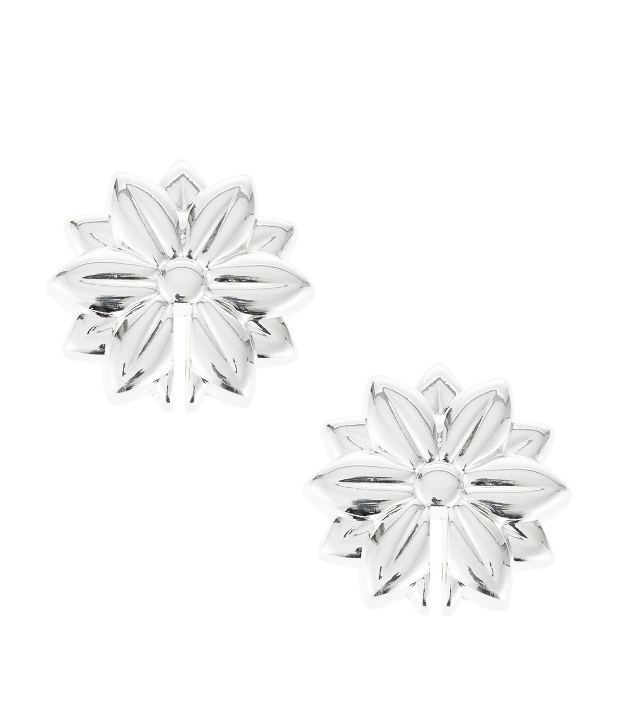 Christofle Set of 2 Silver-Plated Placecard Holders Silver Image 4