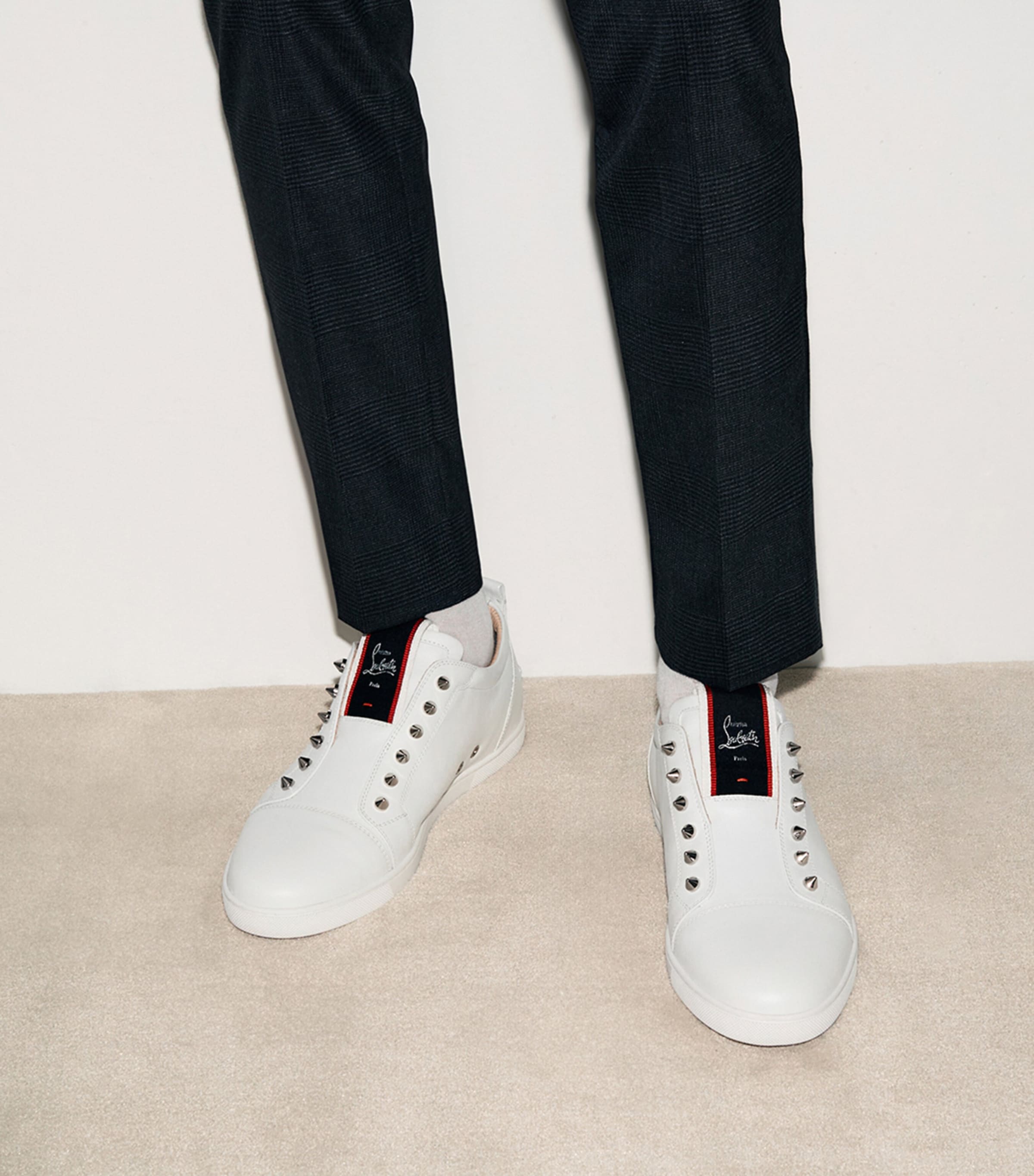 靴 Christian LouboutinF.A.V Fique A Vontade F.A.V Fique A Vontade - Slip-on sneakers - Calf leather - Black