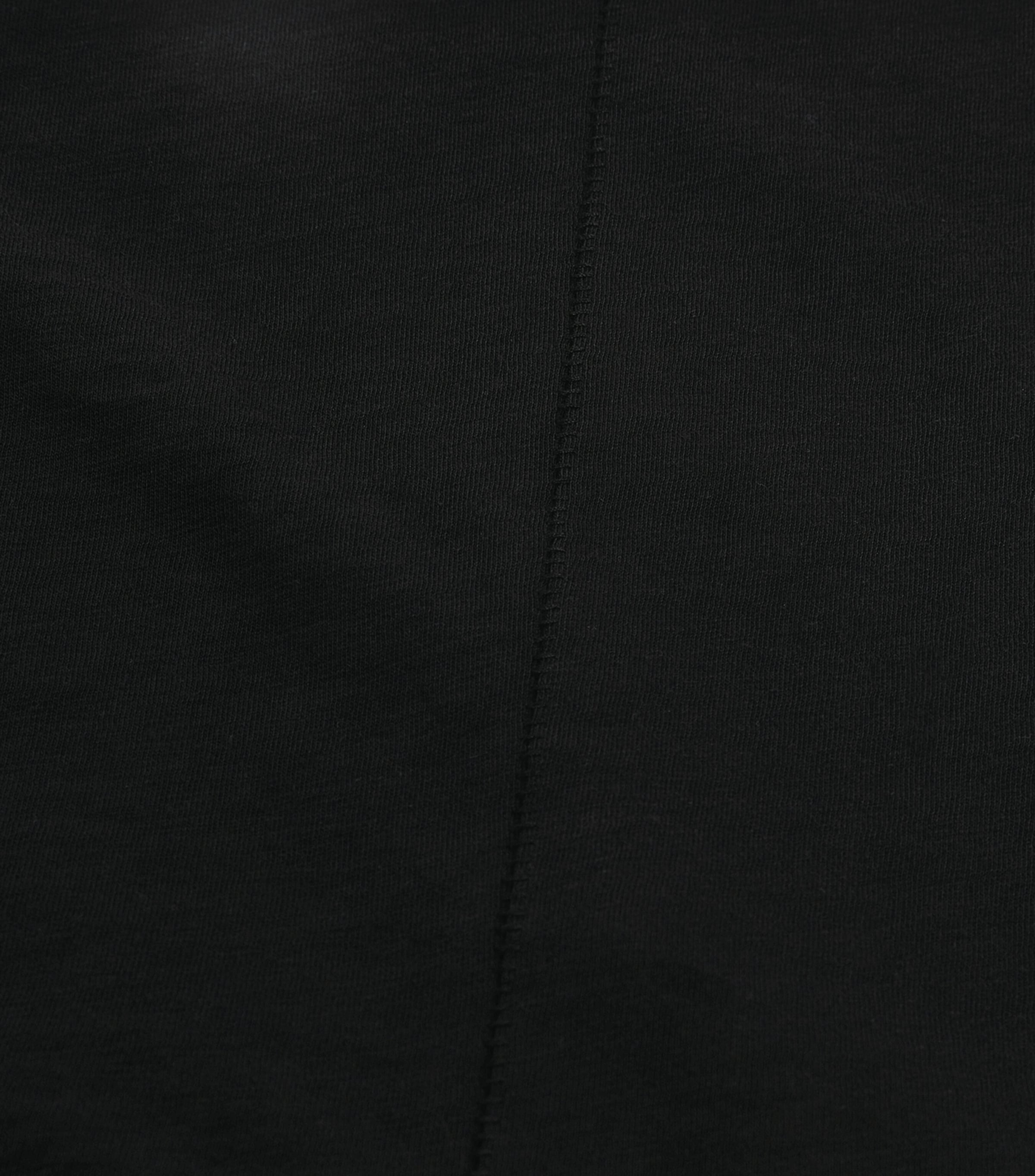 long-sleeve cotton T-shirt BLACK BLACK Image 5