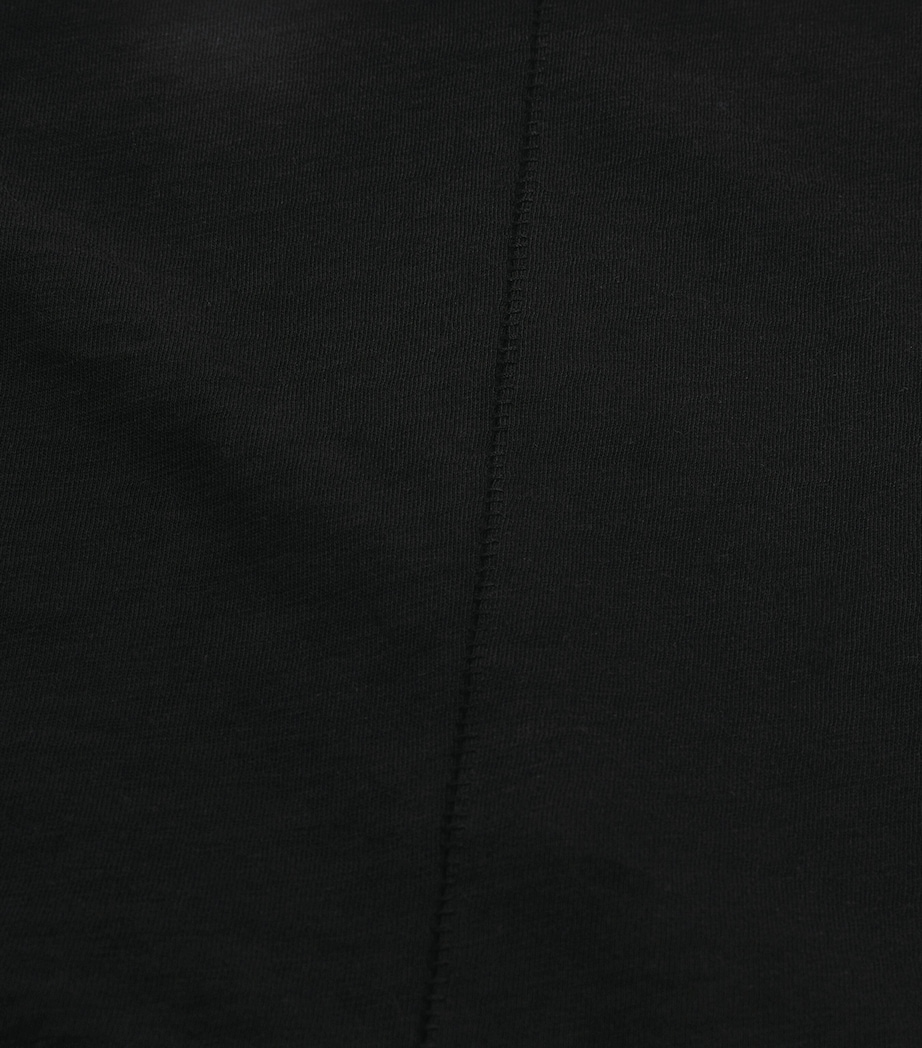 long-sleeve cotton T-shirt BLACK BLACK Image 5