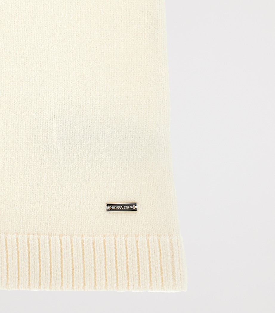 Knitted Neck-Cutout Dress (4-12 Years) PANNA Image 3