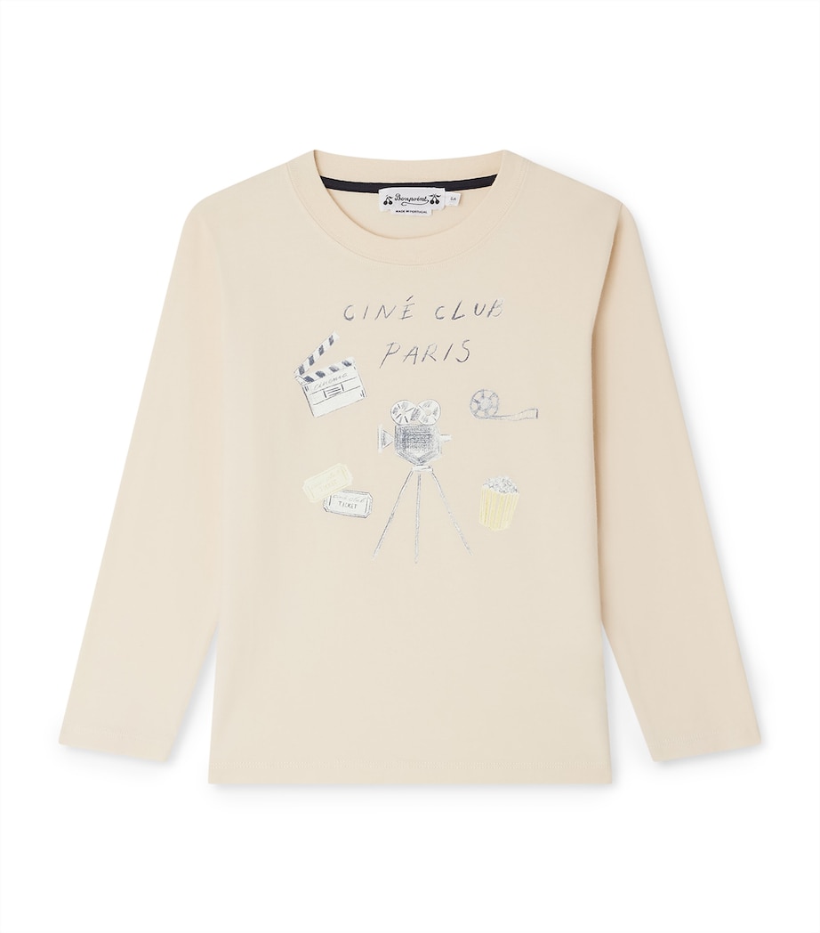 Cotton Tadda T-Shirt (4-8 Years) UPB VANILLE Image 1