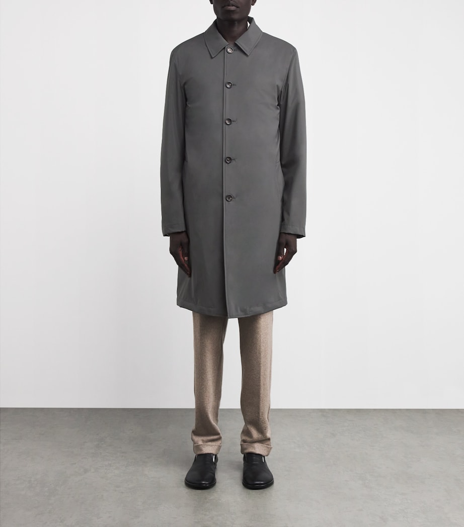 Waterproof Overcoat 11058 GREY Image 3