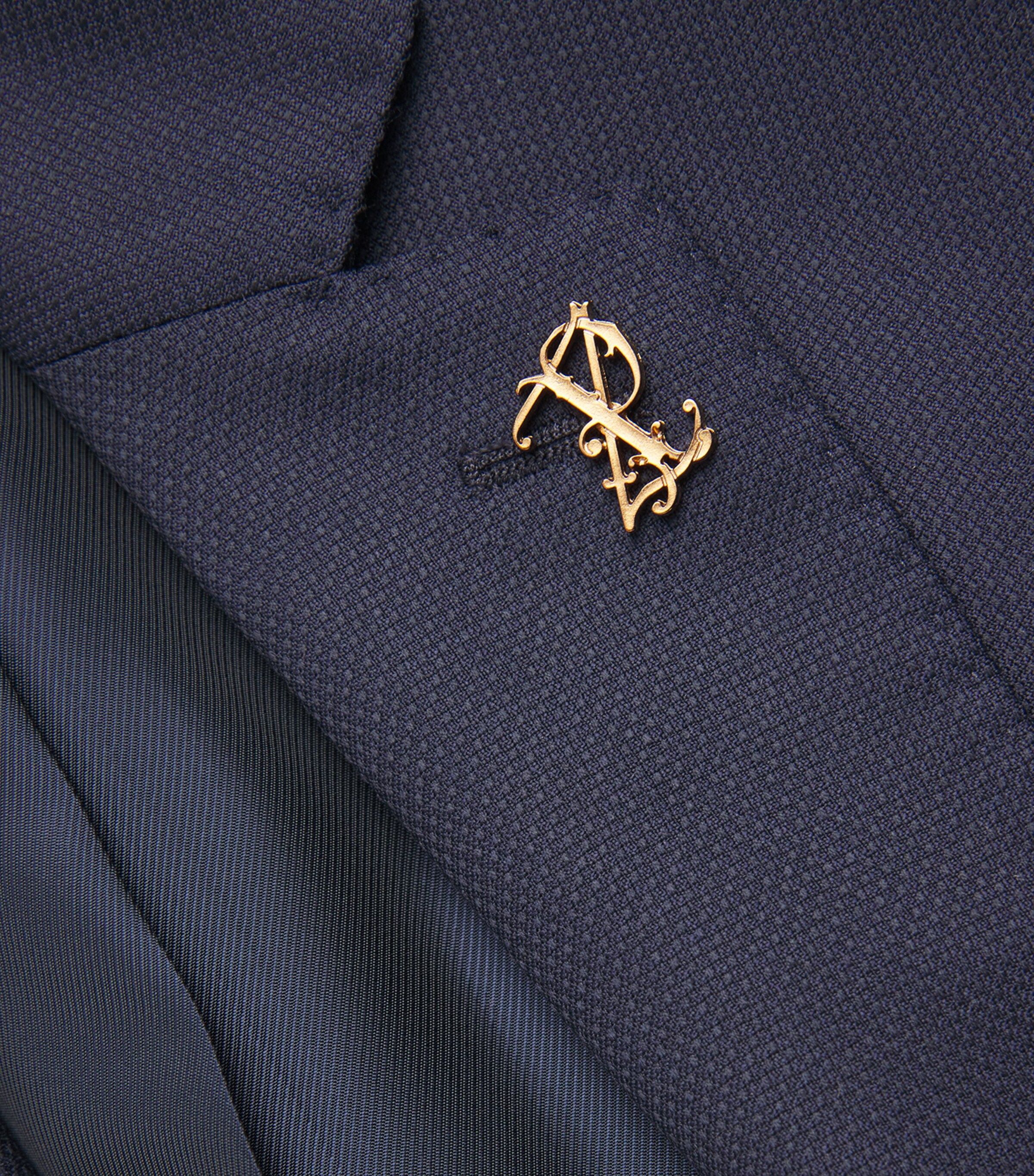 Wool Vicenza Blazer 01BLUE NAVY Image 5