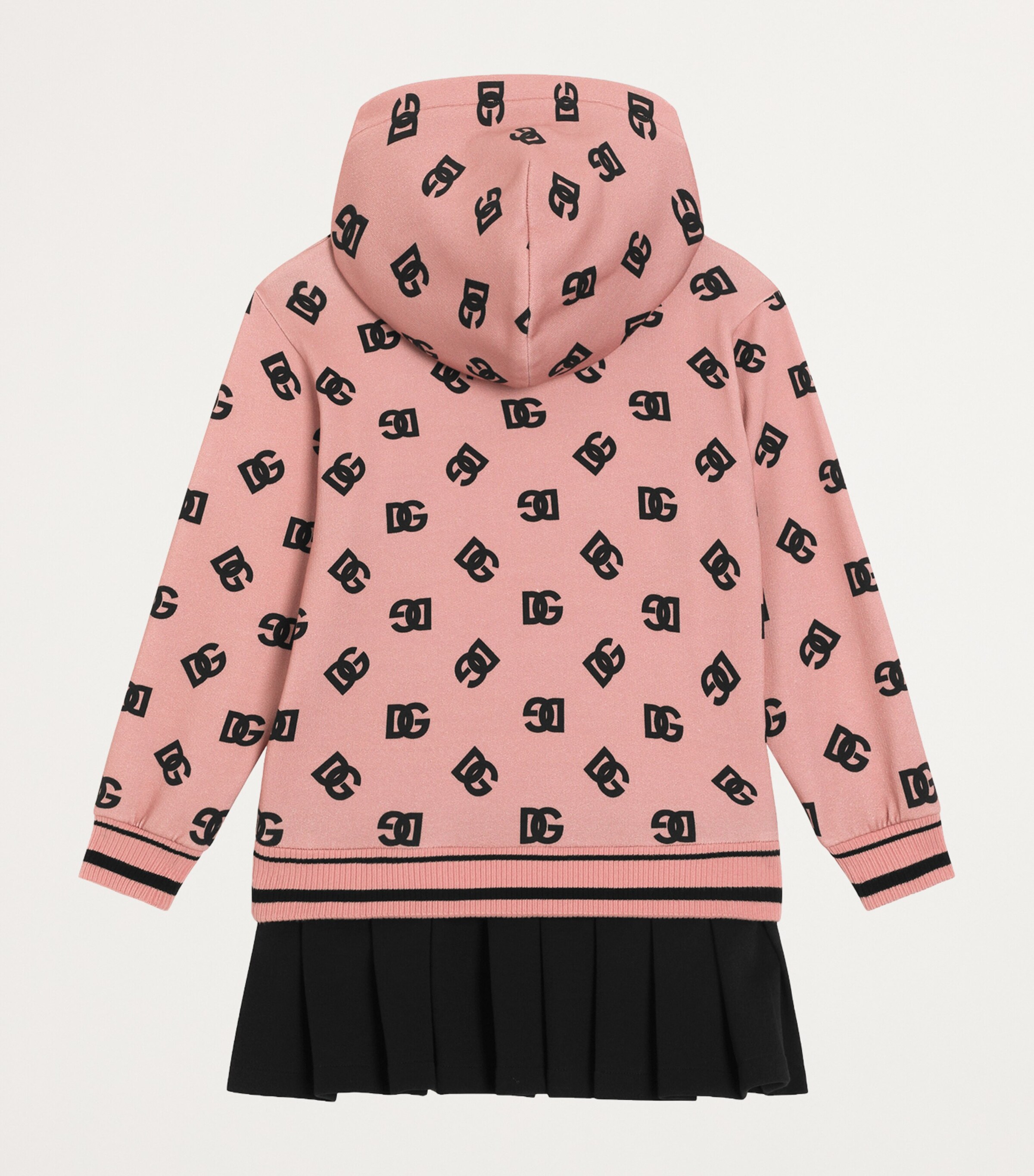 Fleece DG Logo Dress (8-12+ Years) S9000-COMBI COLOUR Image 2