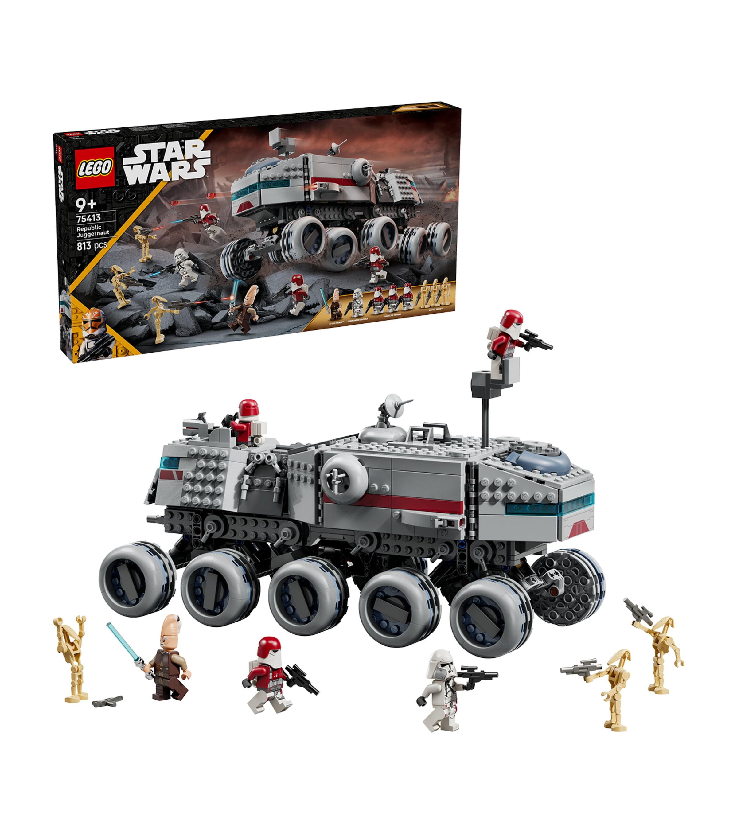 Lego Star Wars Republic Juggernaut 75413 Harrods UK