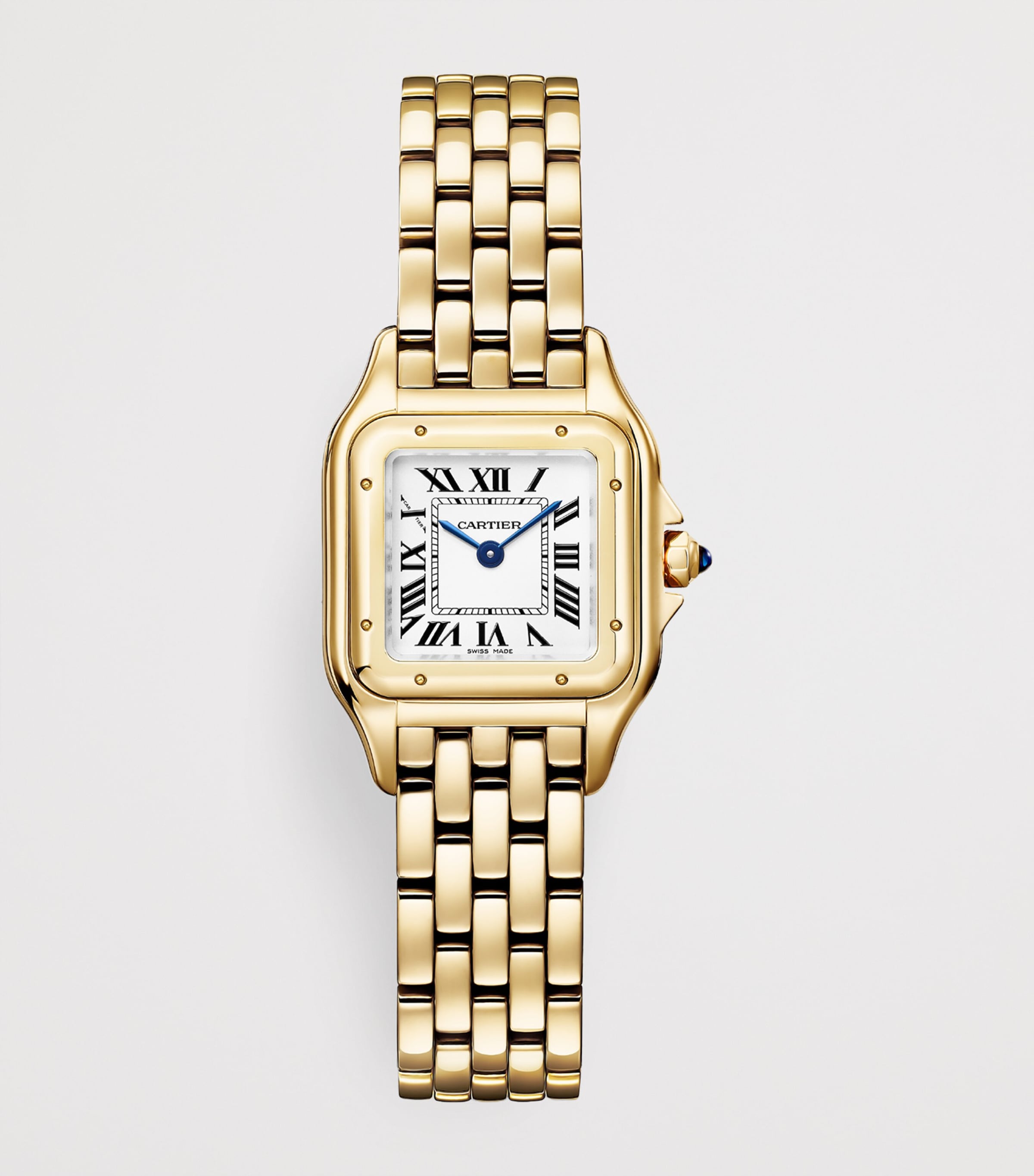 Small Yellow Gold Panthère de Cartier Watch 23mm SILVERED Image 2
