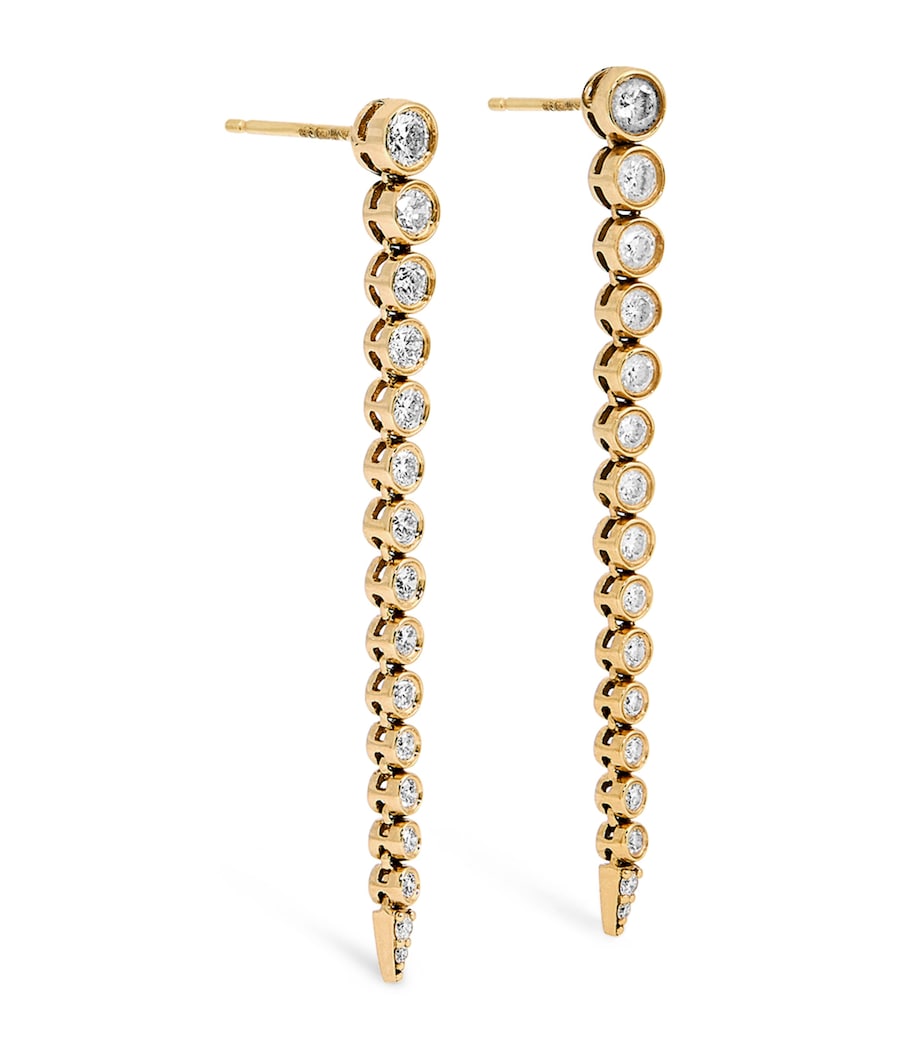 Yellow Gold and Diamond Danaé Gradient Earrings YELLOW GOLD Image 1