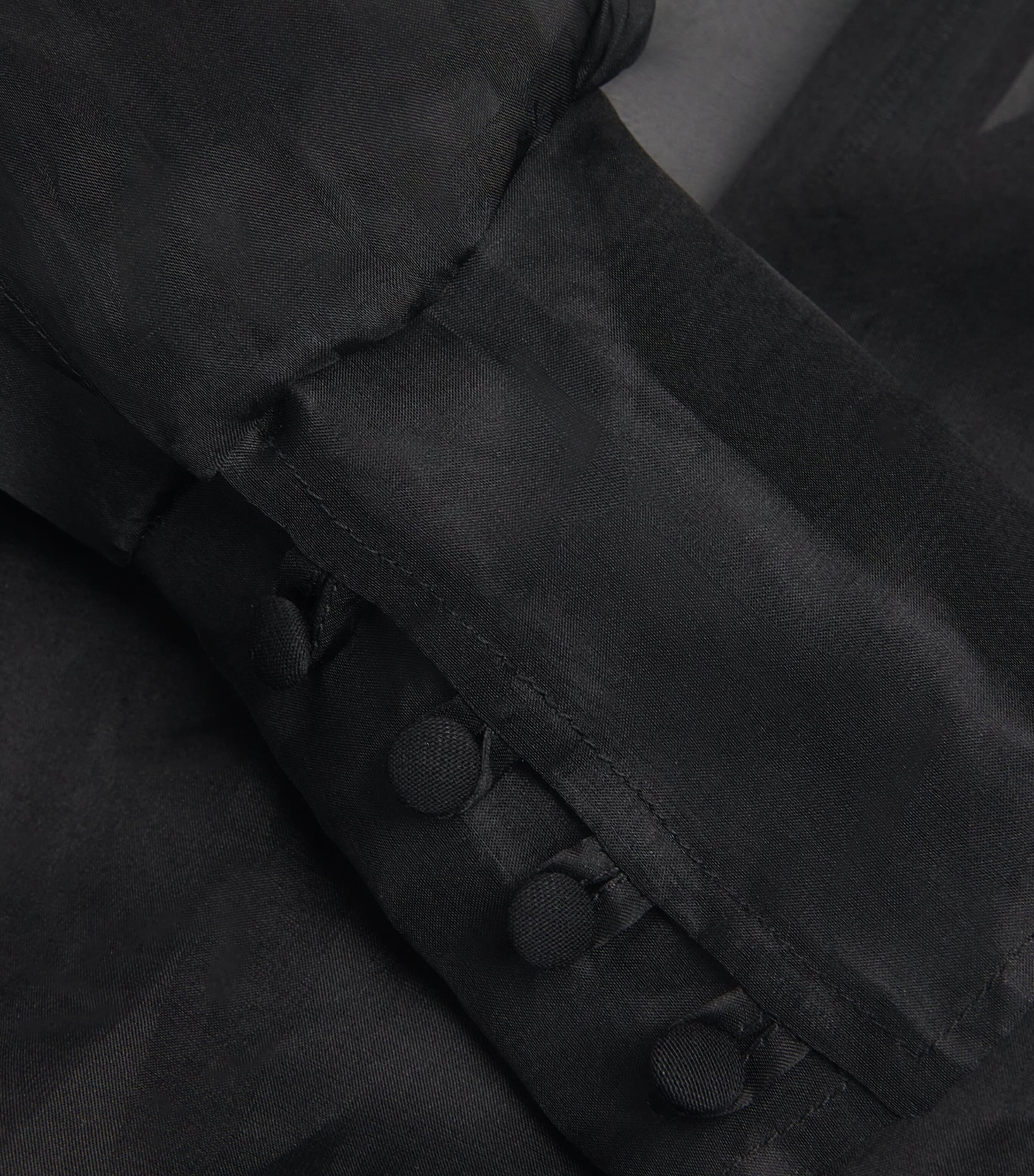 Silk Eternal Thong Bodysuit BLACK Image 5