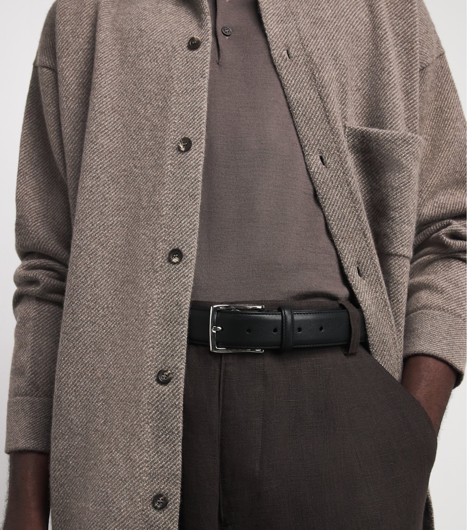 Corneliani Leather Belt Black Image 2