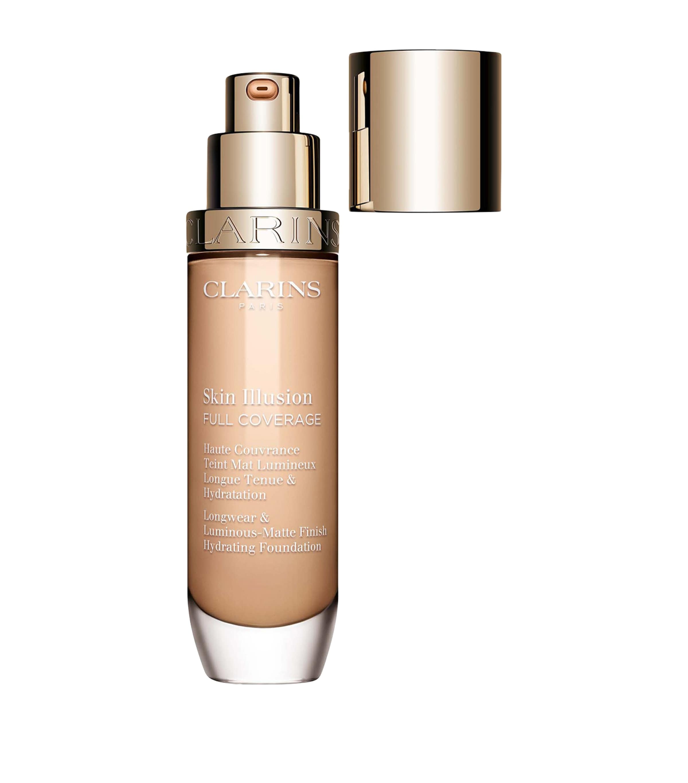 Clarins Skin Illusion Full Coverage Foundation | Make-up | Face | Foundations | Designers | Clarins Clarins Skin Illusion Full Coverage Foundation | Make-up | Face | Foundations | Designers | Clarins