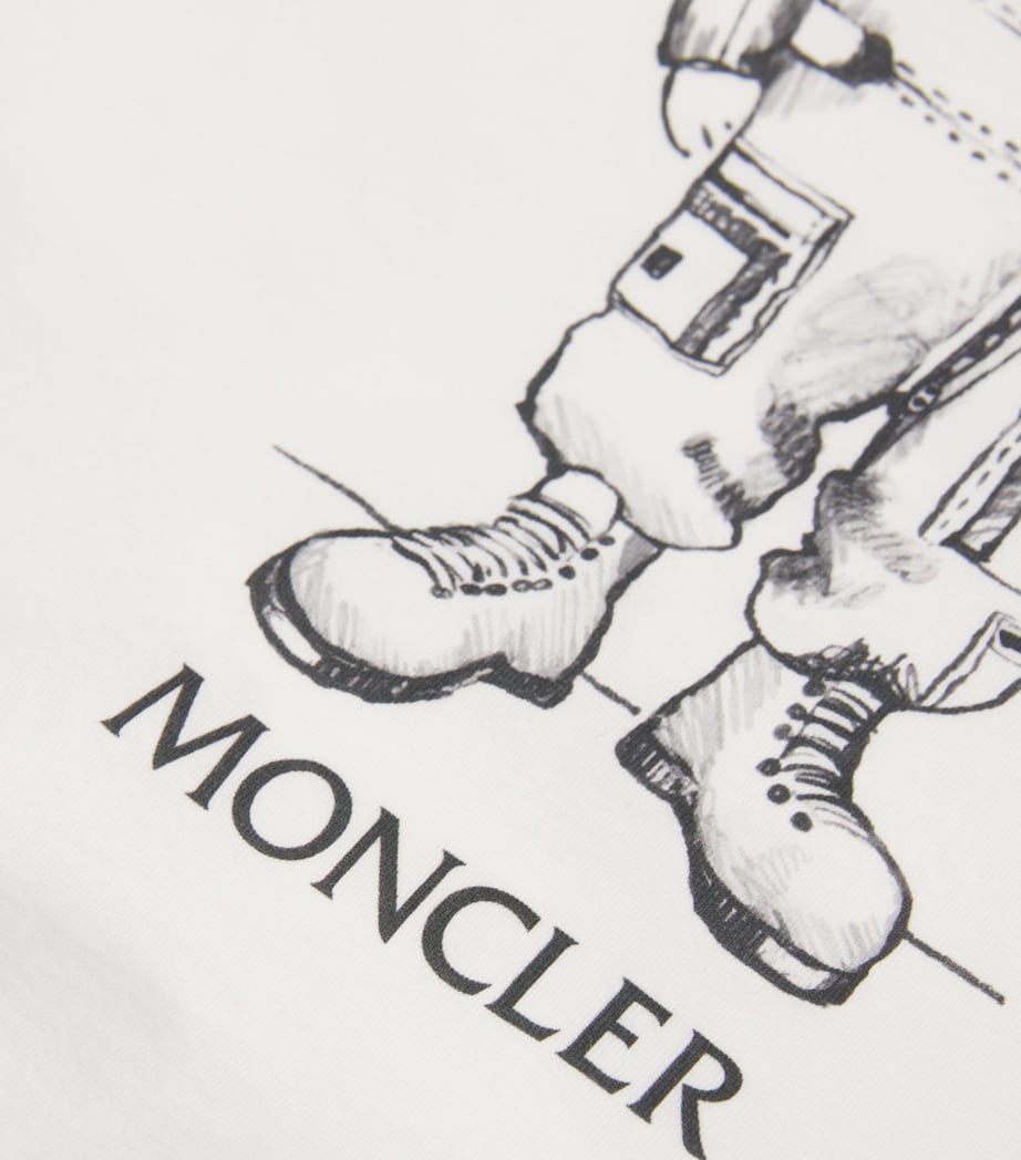 Cotton Bear Print T-Shirt (8-10 Years) 34 Image 3