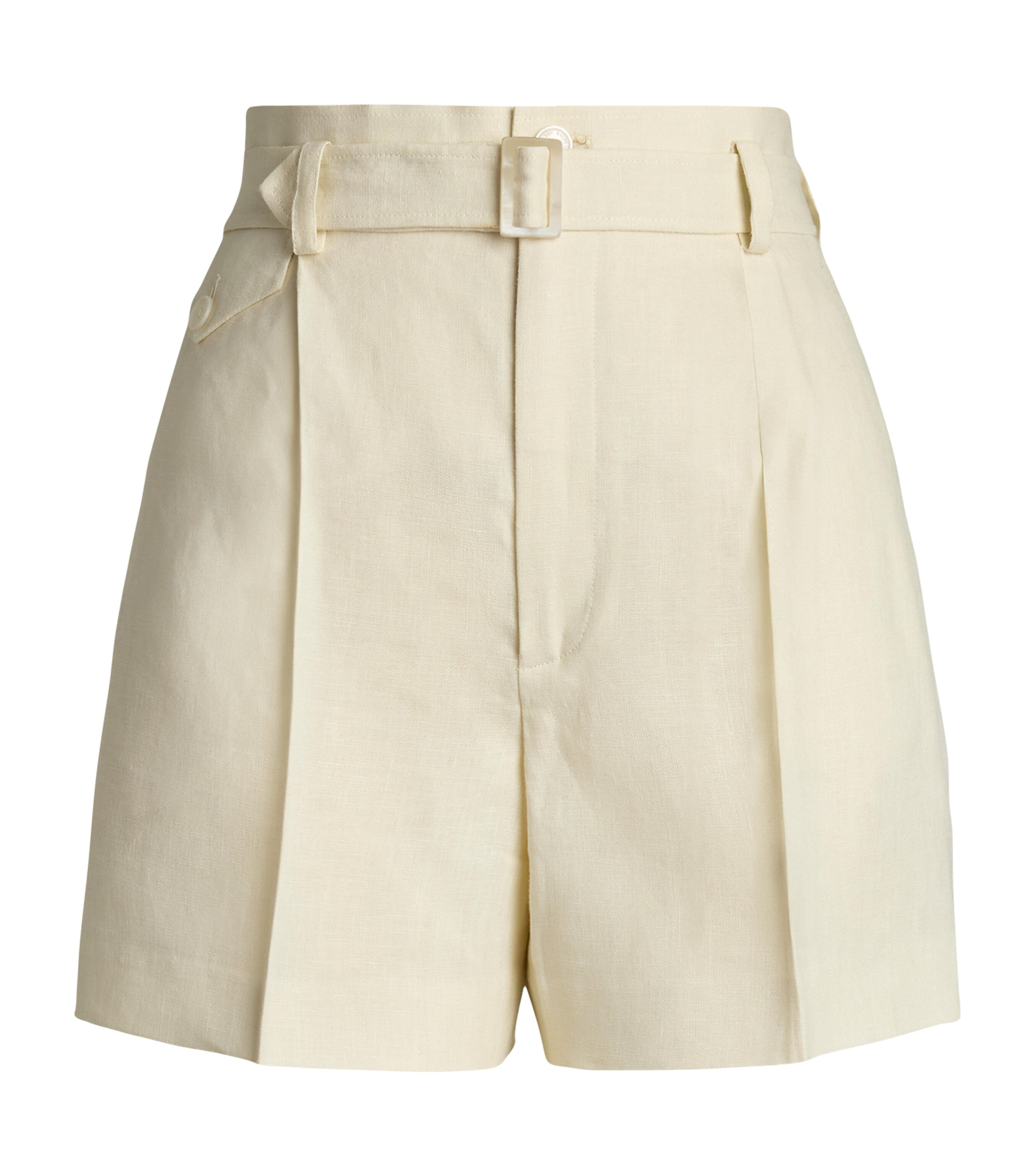 Ralph Lauren Linen Denise Shorts In White