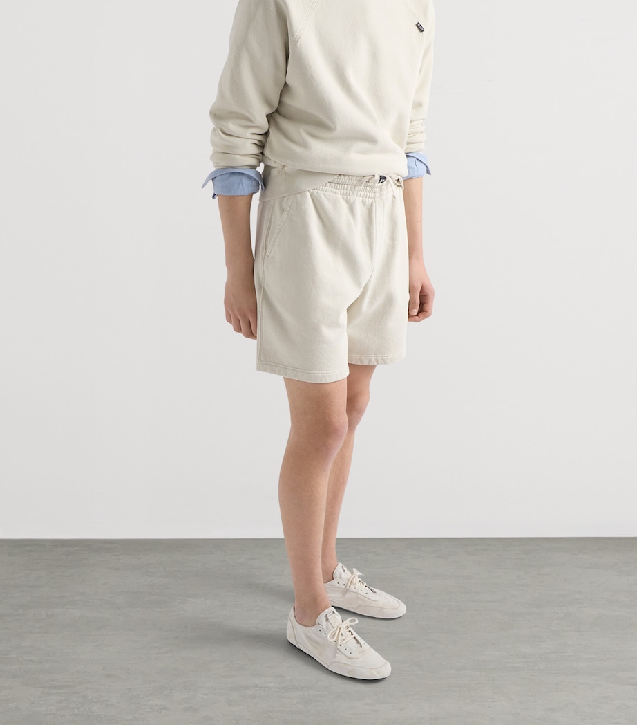 Prada Mens Cotton Bermuda Shorts Neutral Image 3