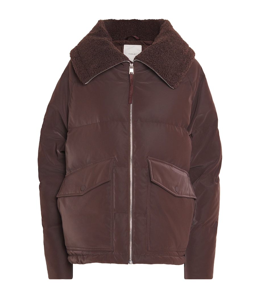 Down Roseville Puffer Jacket COFFEE BEAN Image 1