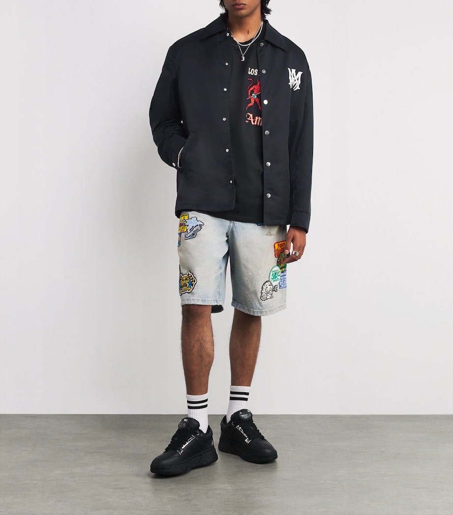 Logo Coach Jacket BLACK Image 2