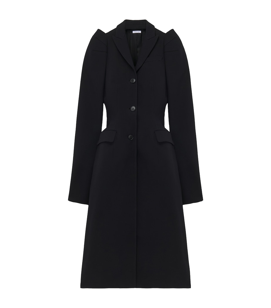 Wool-Blend Structured Coat 1000 Image 1
