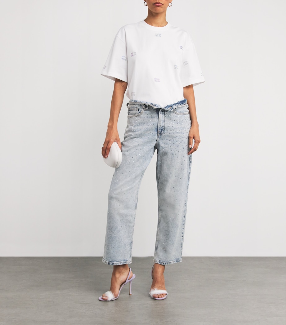 Crystal Stars Good 90s Wide-Leg Jeans 908INDIGO Image 2