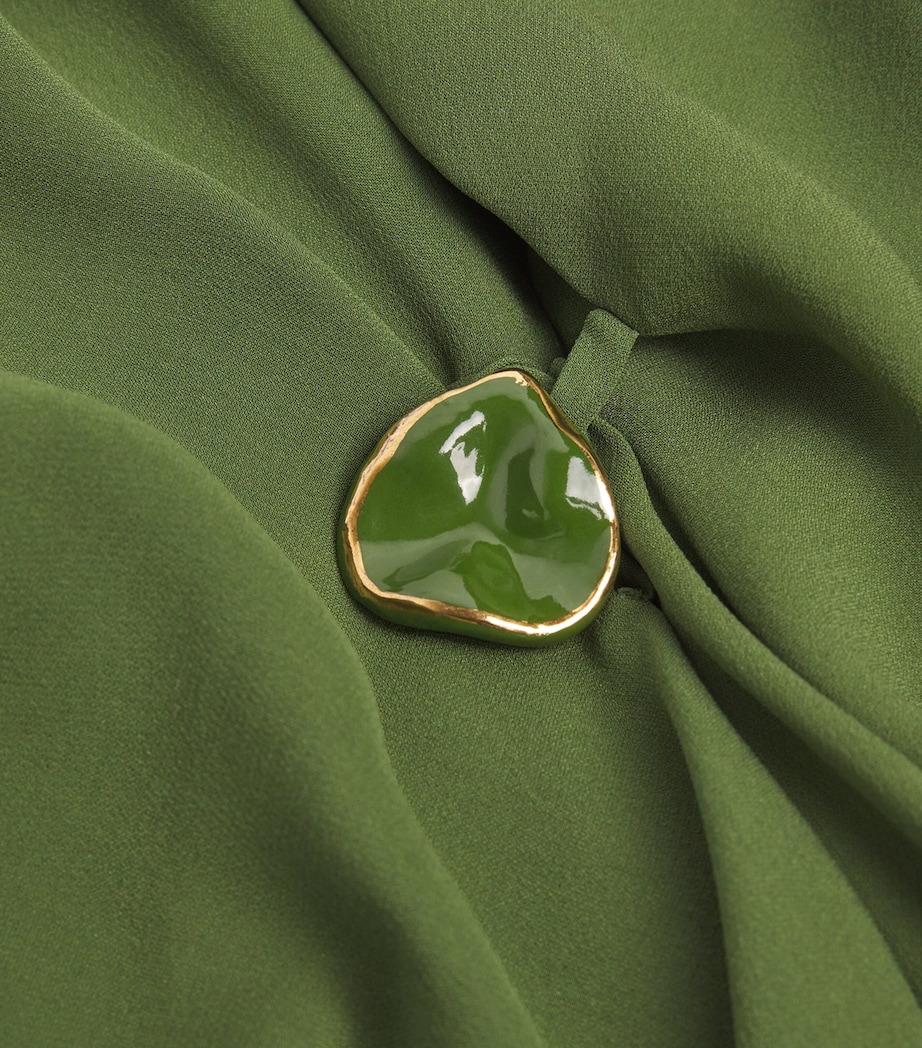 Silk Crepe Dress A8194 Image 5