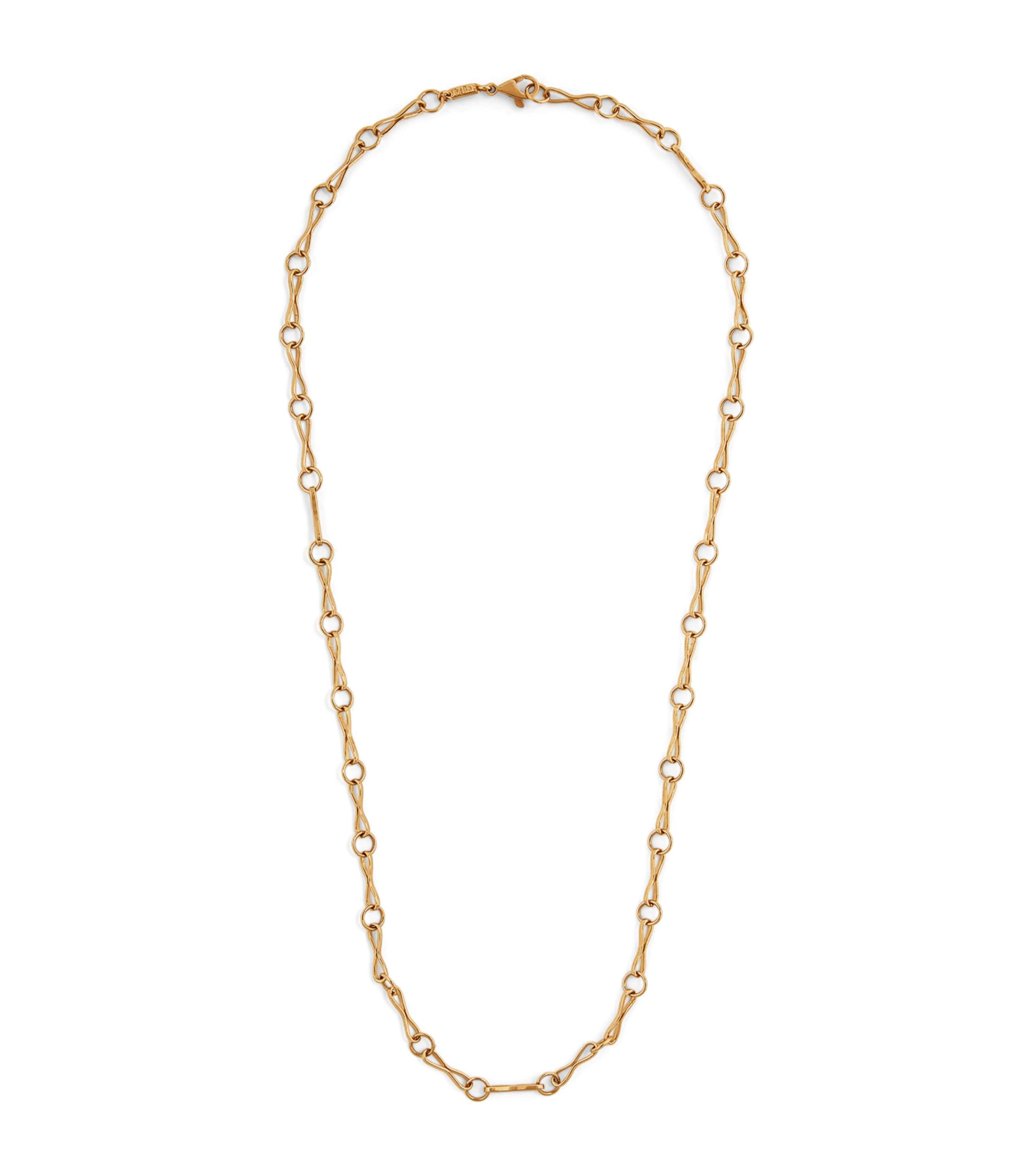 Azlee Yellow Gold Circle Link Chain