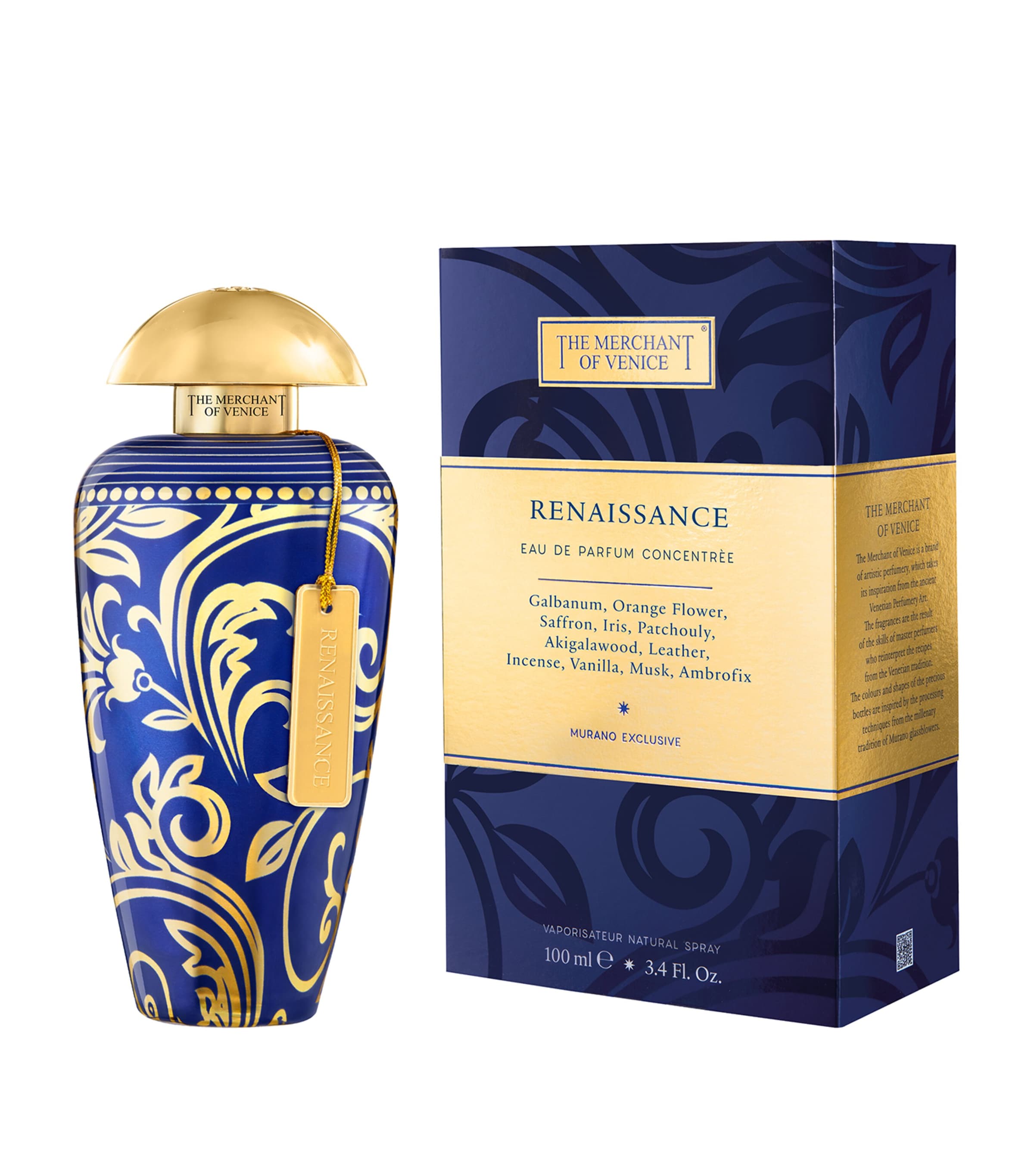 THE MERCHANT OF VENICE Murano Exclusive Renaissance Eau de Parfum Concentrée (100ml) Image 2