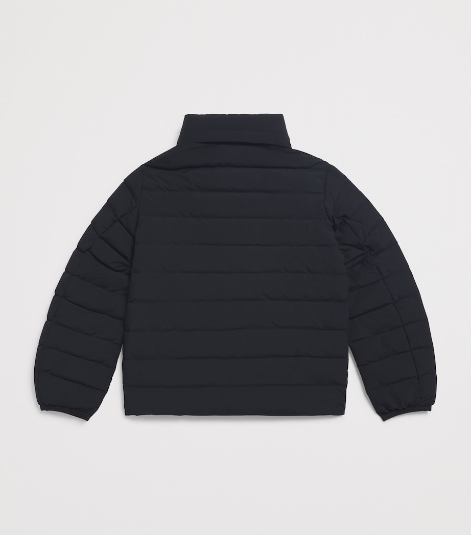 Down Quilted Puffer Jacket (4-16 Years) UB118 0920 BLU NAV Image 2