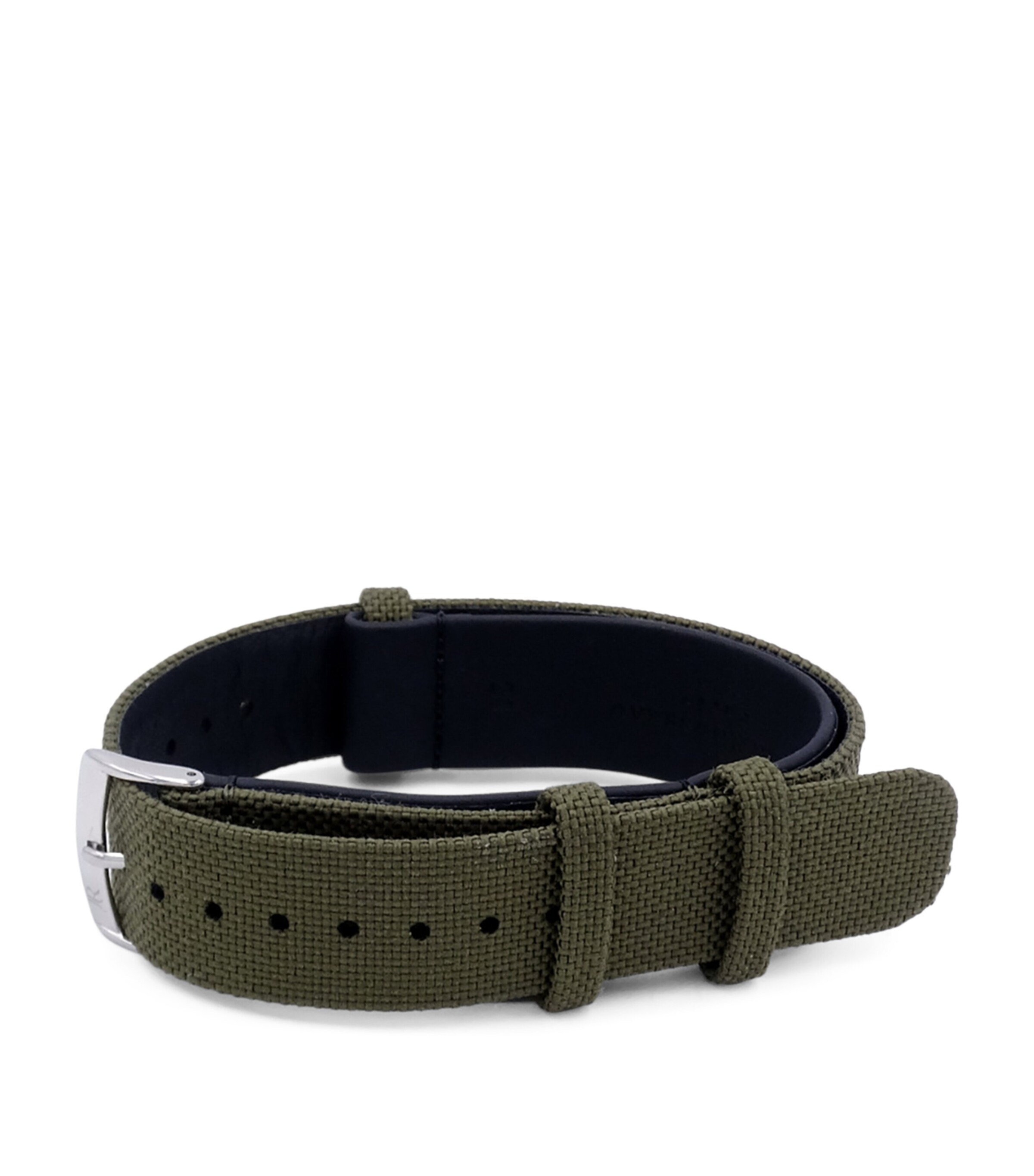 Jean Rousseau NATO Technical Fabric Watch Strap Green Image 3